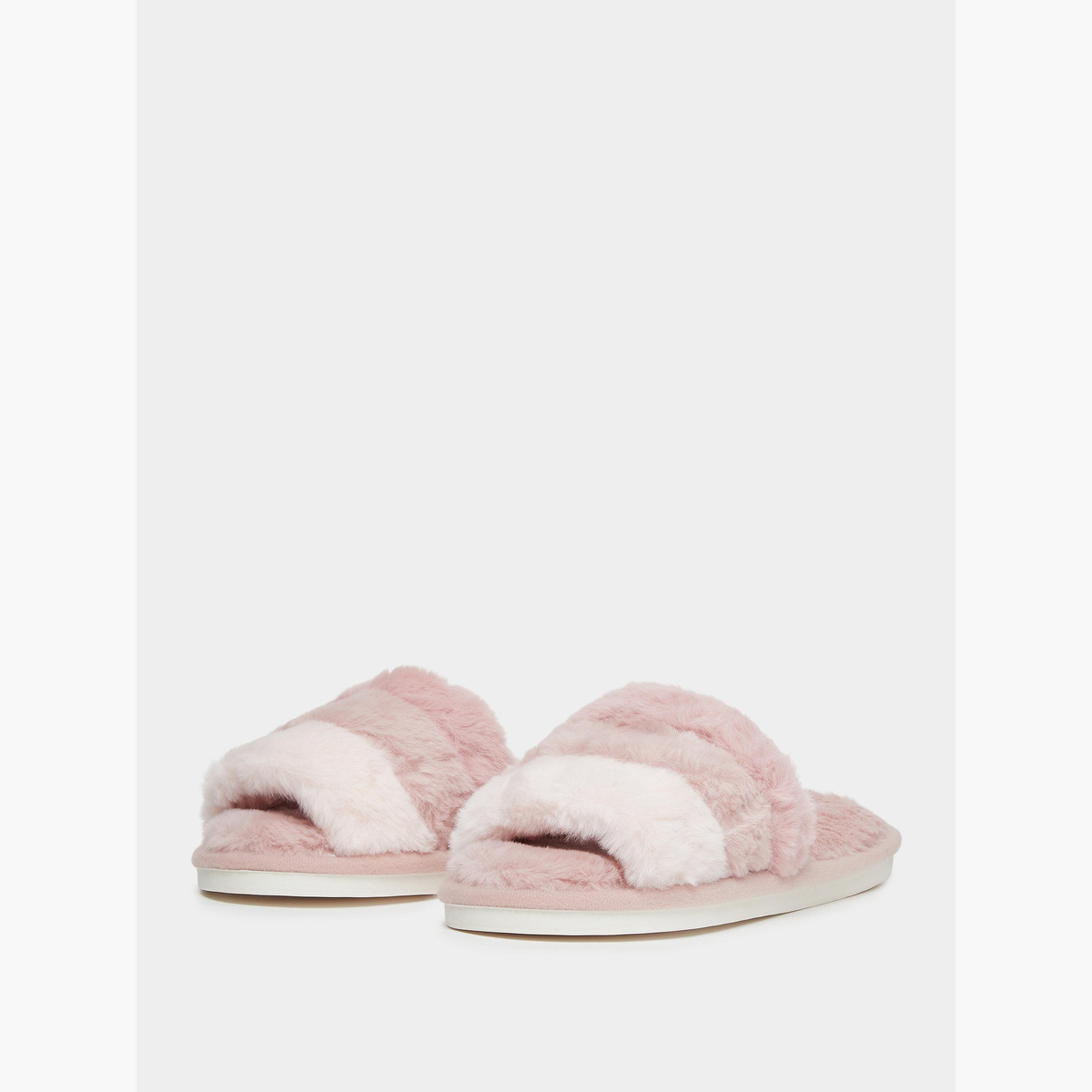 تيك تو - شبشب طبقة محشوة ناعمة متعدد الألوان-women-shoes-bedroomslippers-image-1