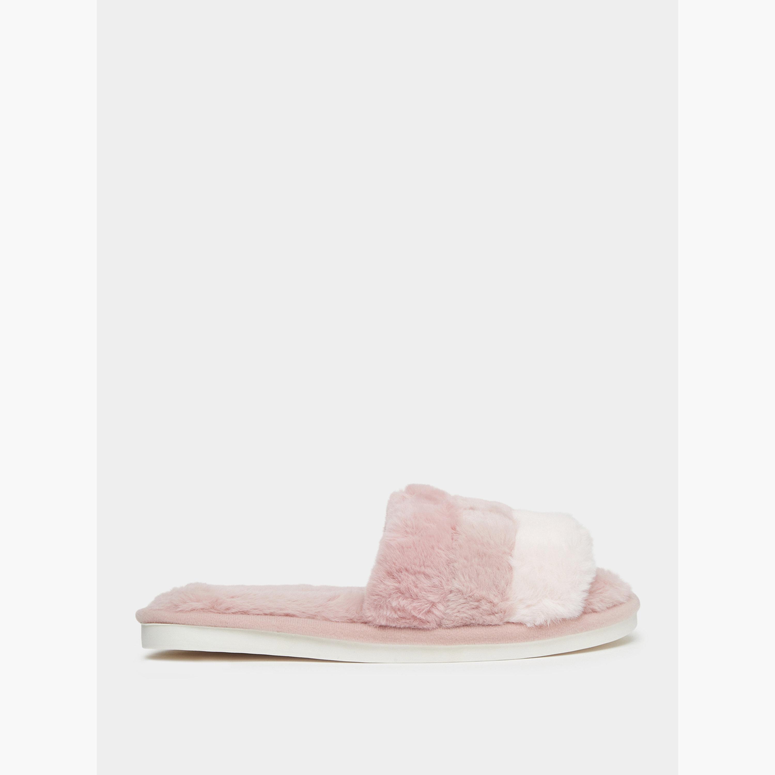 تيك تو - شبشب طبقة محشوة ناعمة متعدد الألوان-women-shoes-bedroomslippers-image-2
