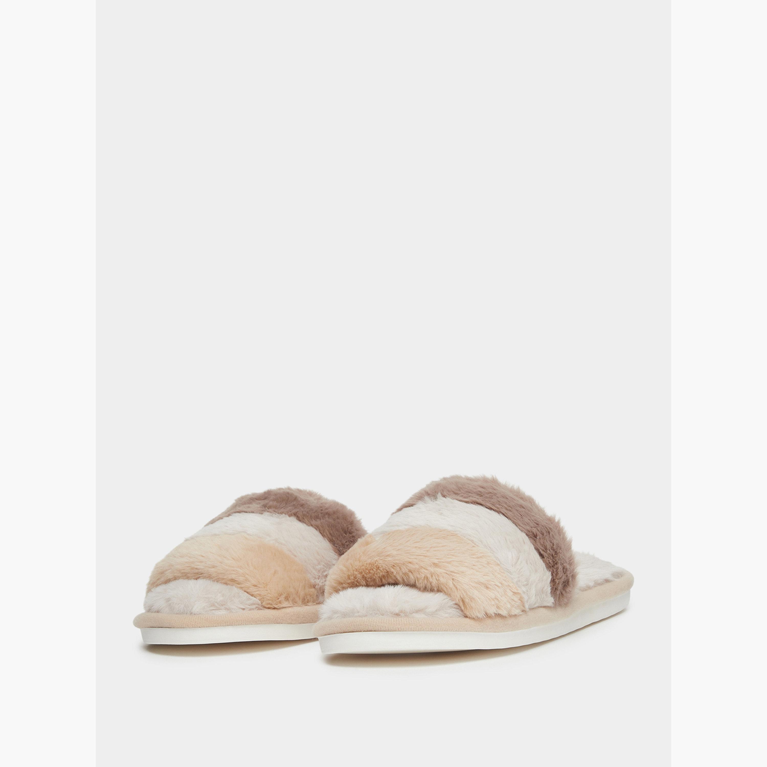 Take Two Plush Color Blocked Slipper-women-shoes-bedroomslippers-image-1