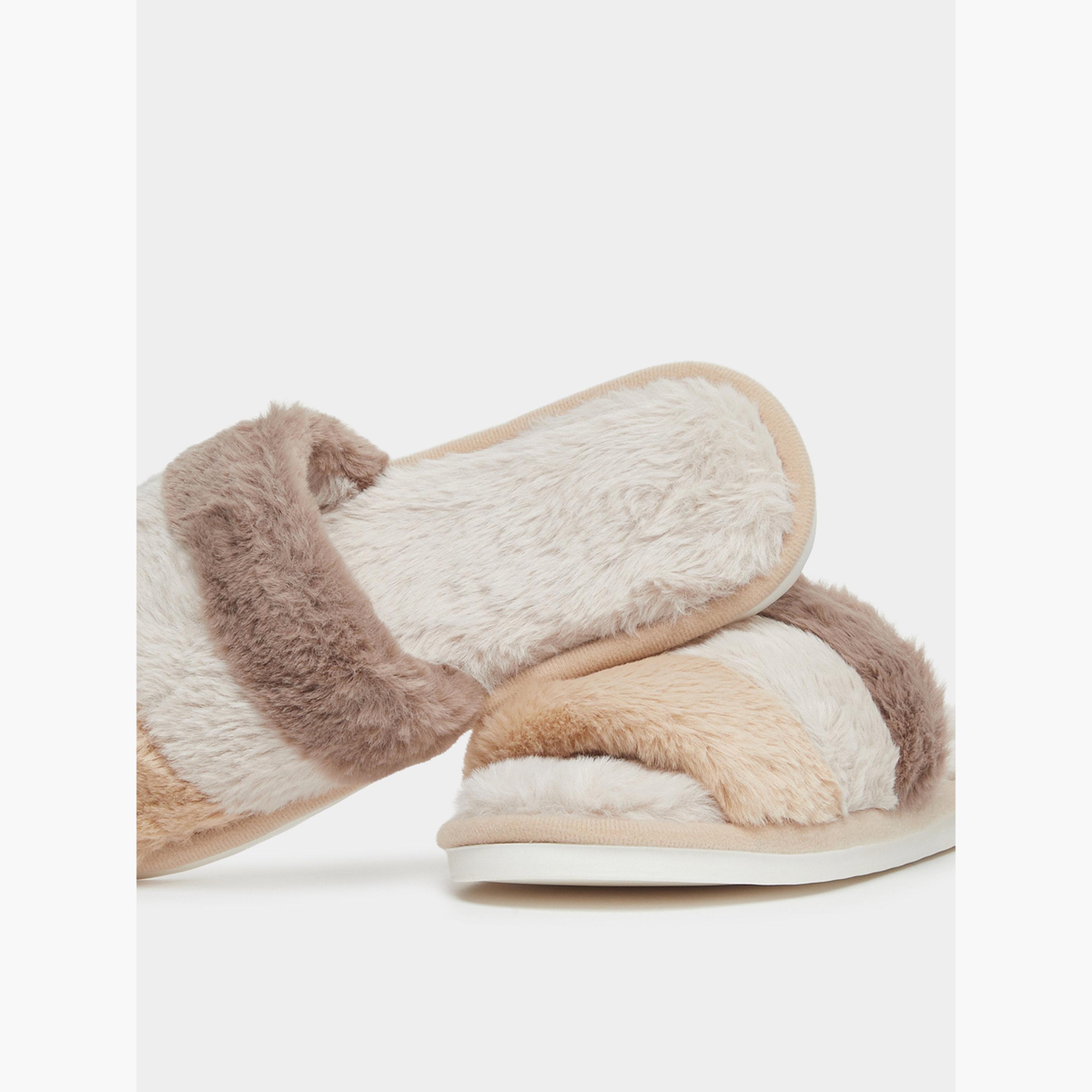 تيك تو - شبشب طبقة محشوة ناعمة متعدد الألوان-women-shoes-bedroomslippers-image-3