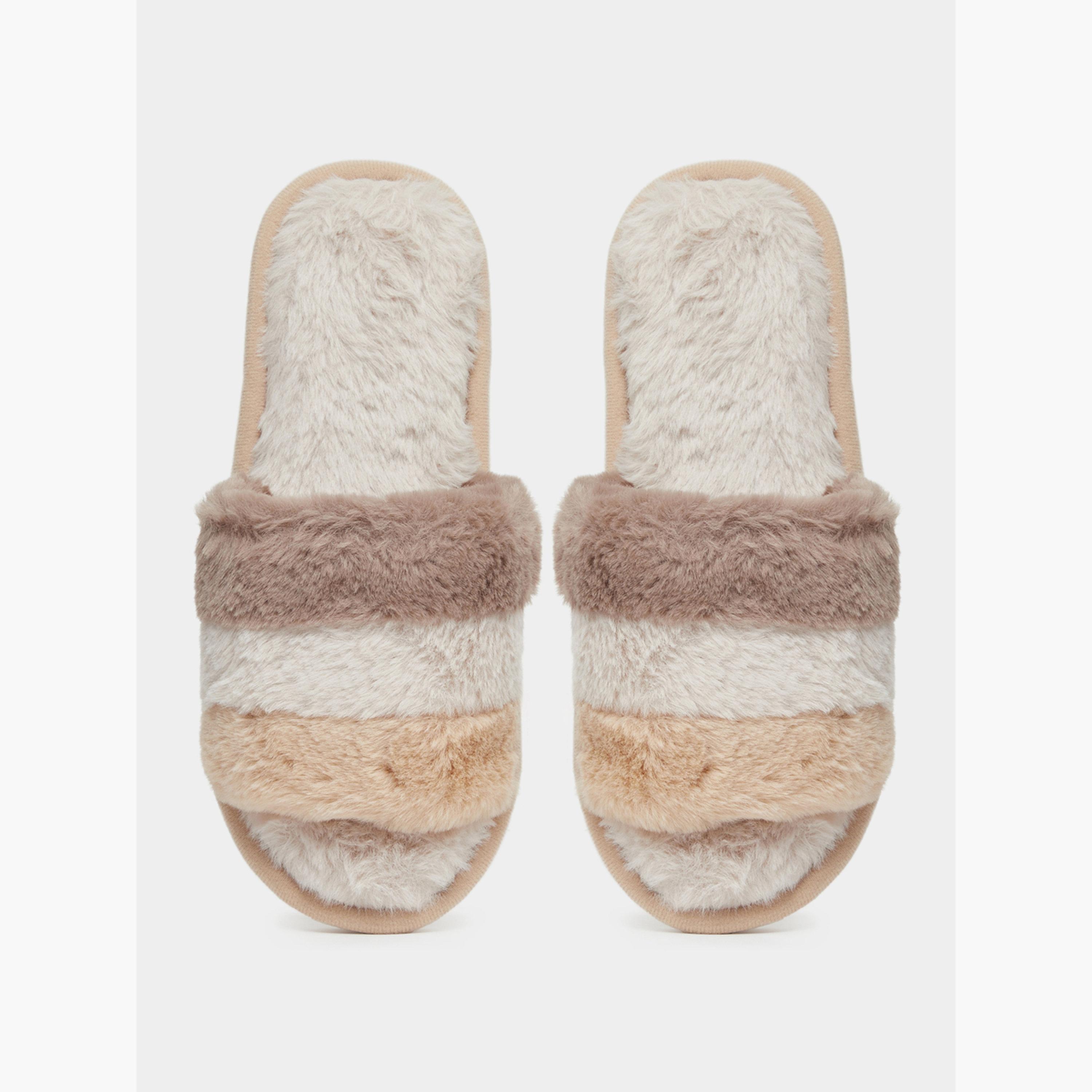 تيك تو - شبشب طبقة محشوة ناعمة متعدد الألوان-women-shoes-bedroomslippers-image-5