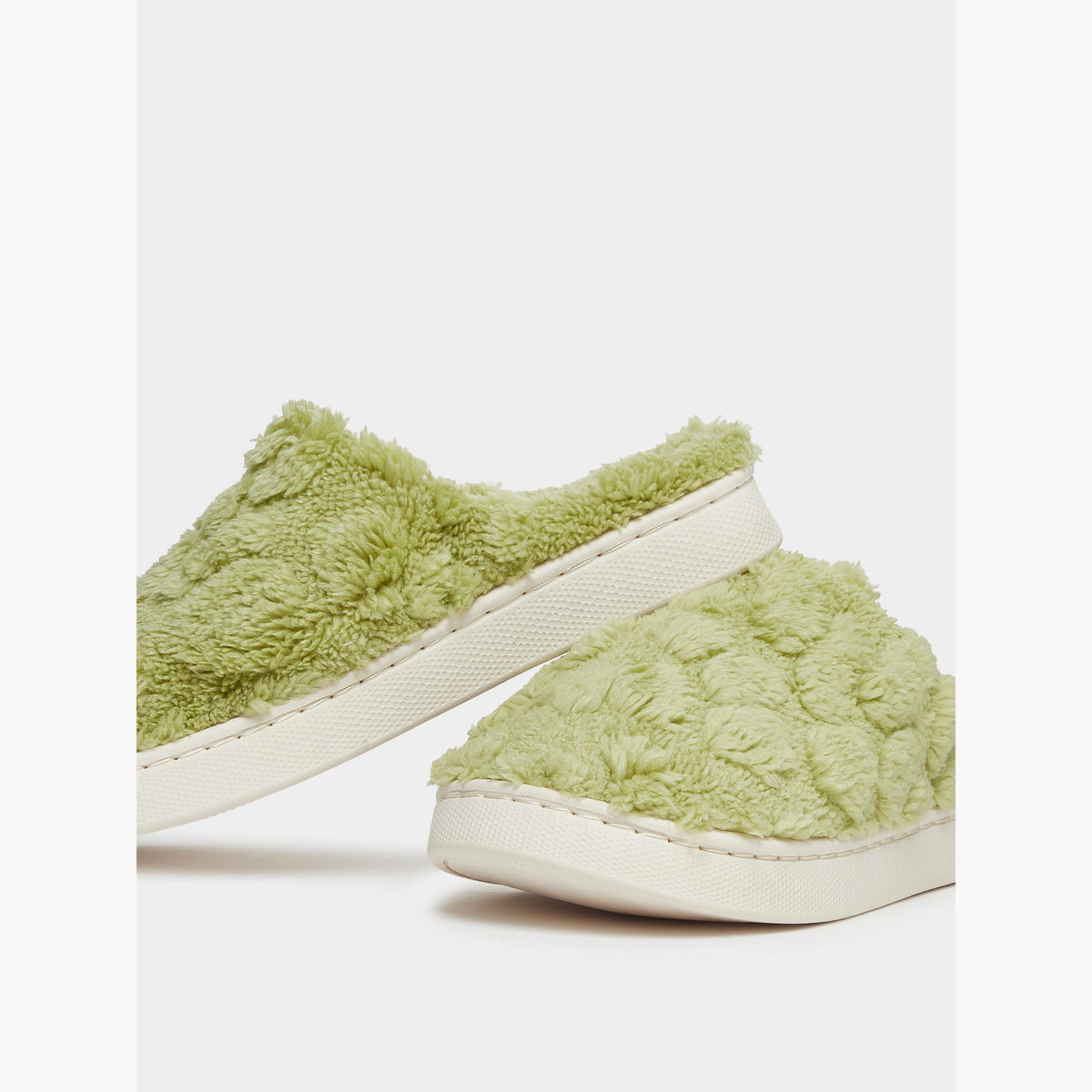 Take Two Solid Plush Bedroom Slippers-women-shoes-bedroomslippers-image-3