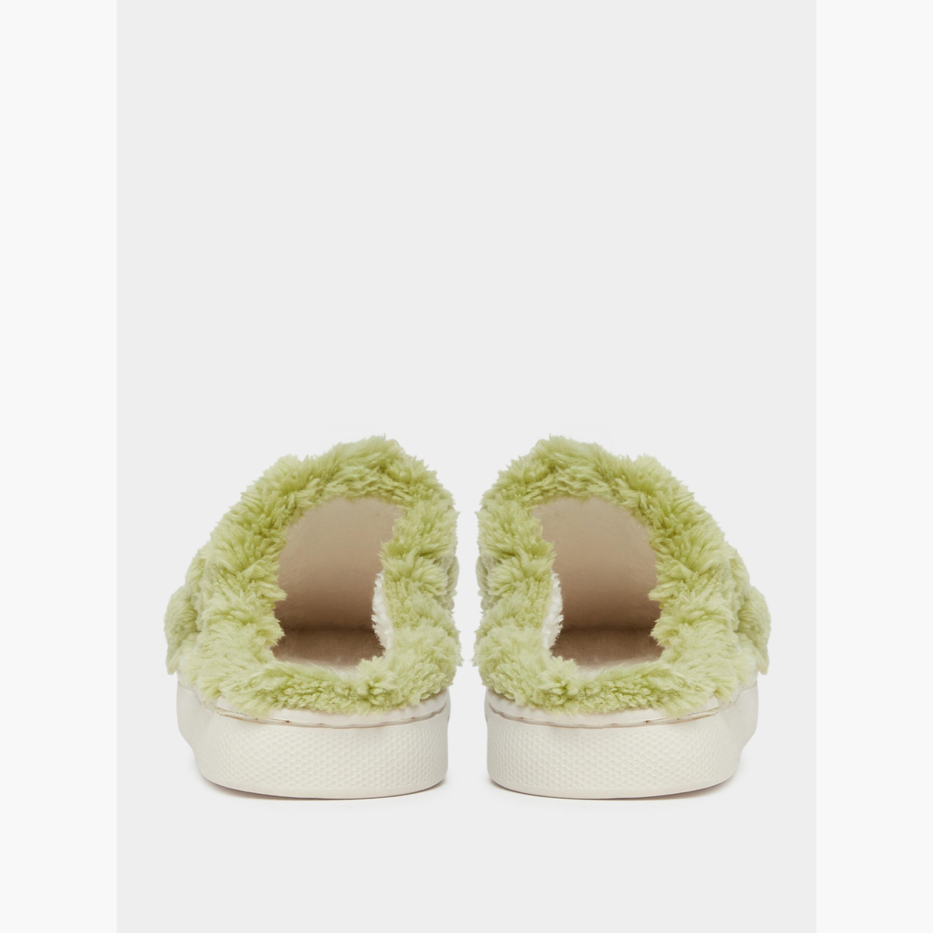 Take Two Solid Plush Bedroom Slippers-women-shoes-bedroomslippers-image-4