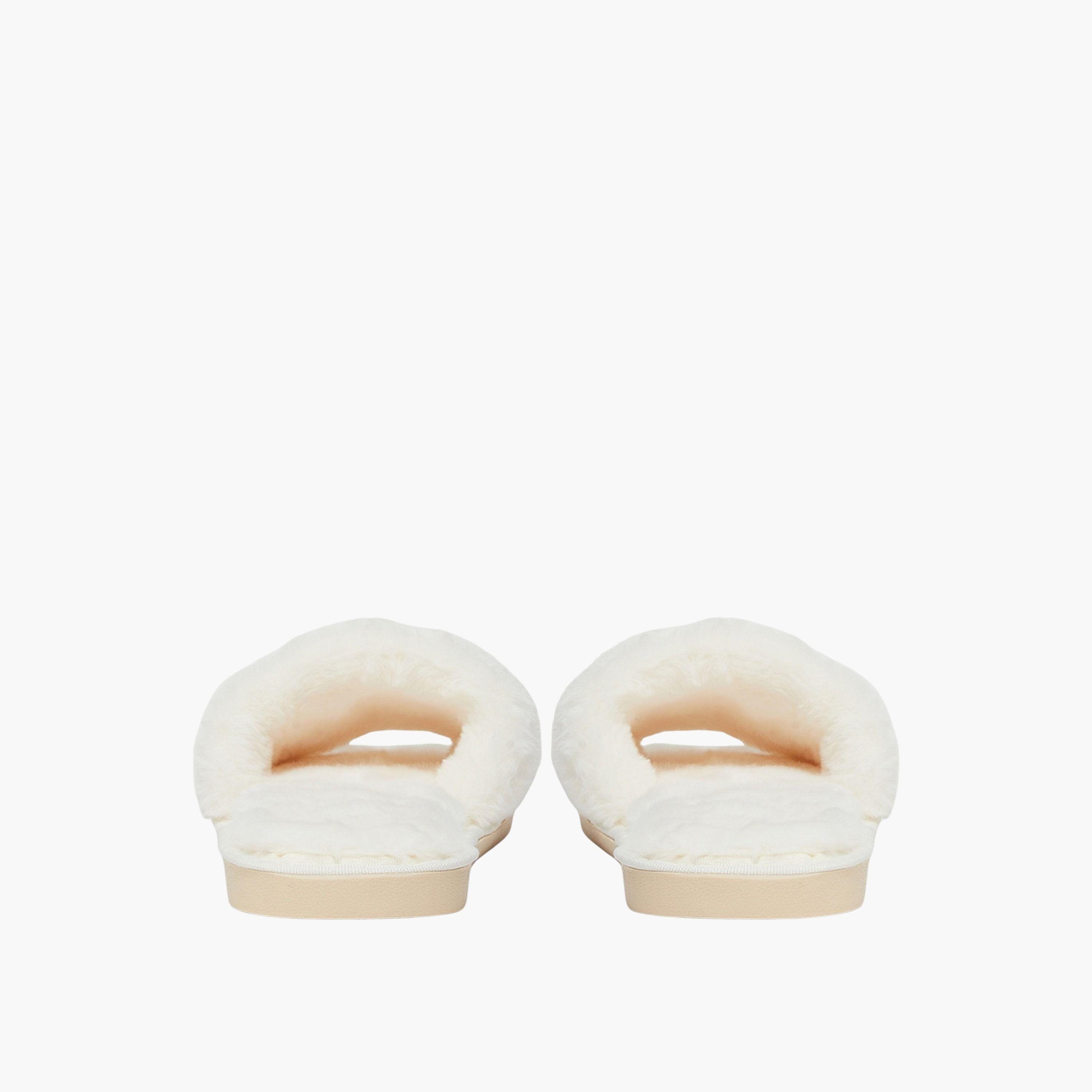 Take Two Solid Plush Flower Details Bedroom Slippers-women-shoes-bedroomslippers-image-5