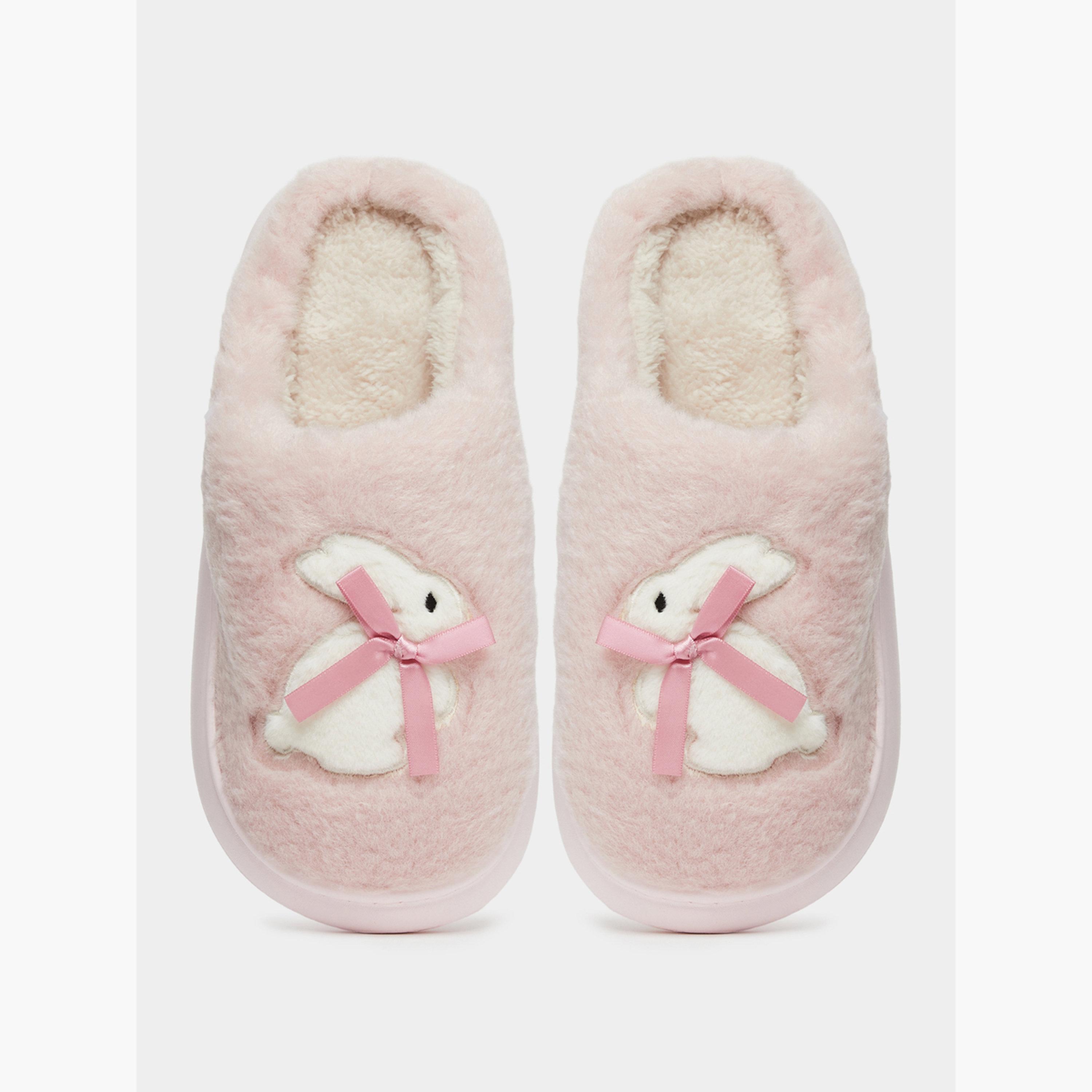 Take Two Pink Plush Bedroom Slides-women-shoes-bedroomslippers-image-5