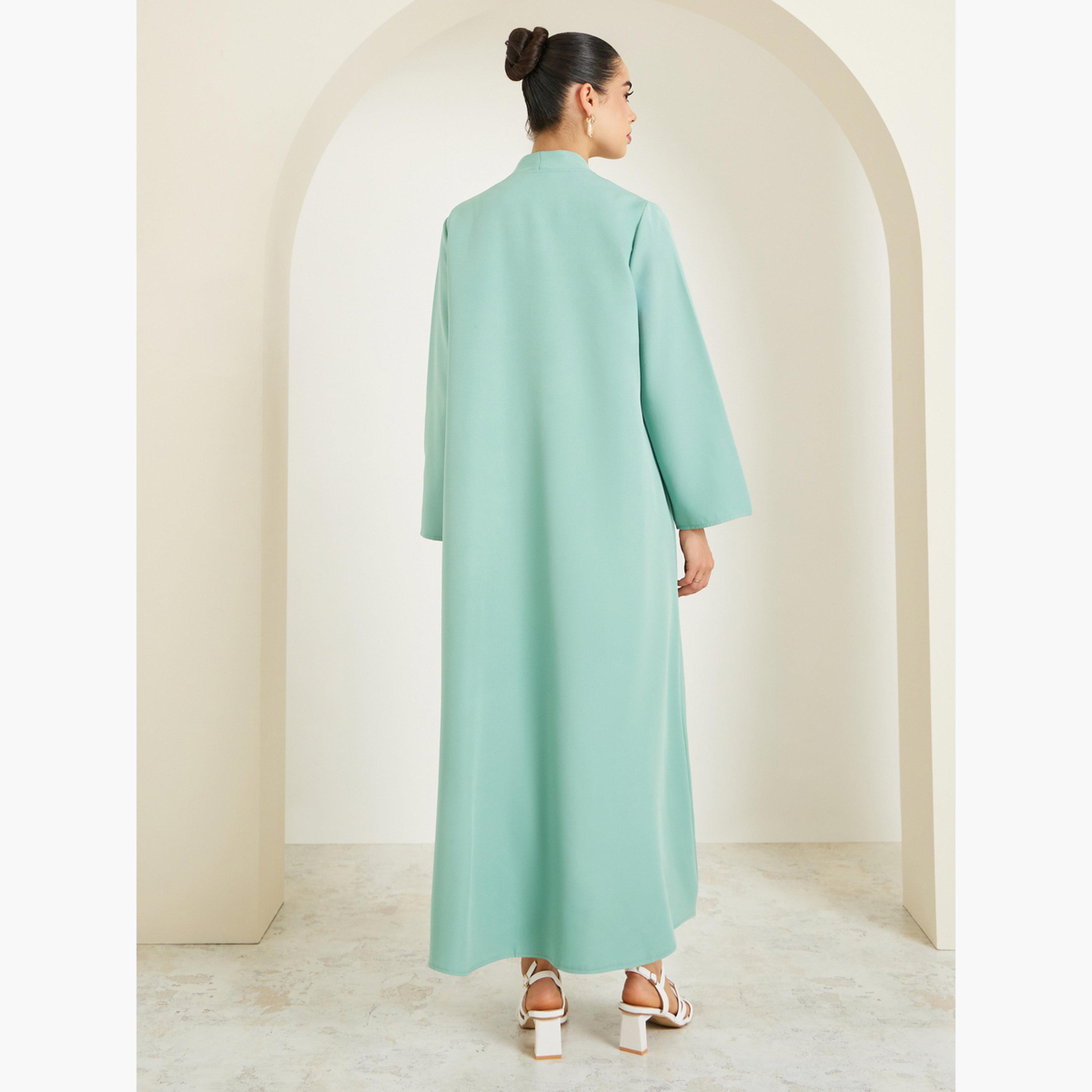 عباية بتفاصيل مطرزة-women-arabicclothing-abayas-image-4