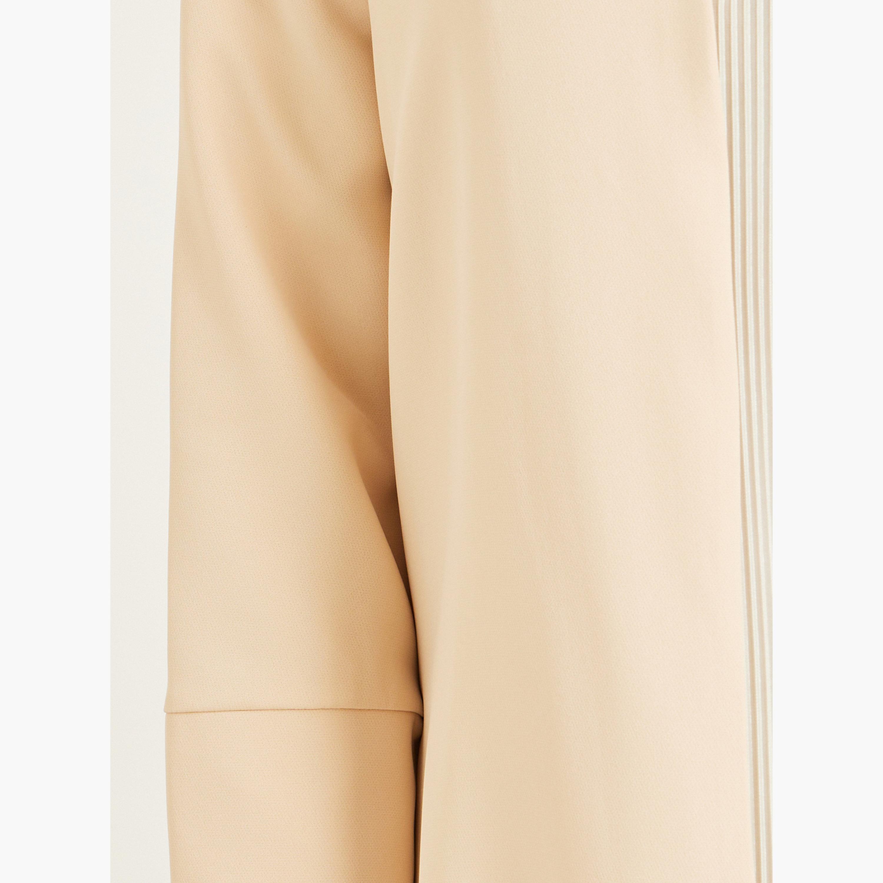 Styli Women Yellow Open Front Abaya-women-arabicclothing-abayas-image-3
