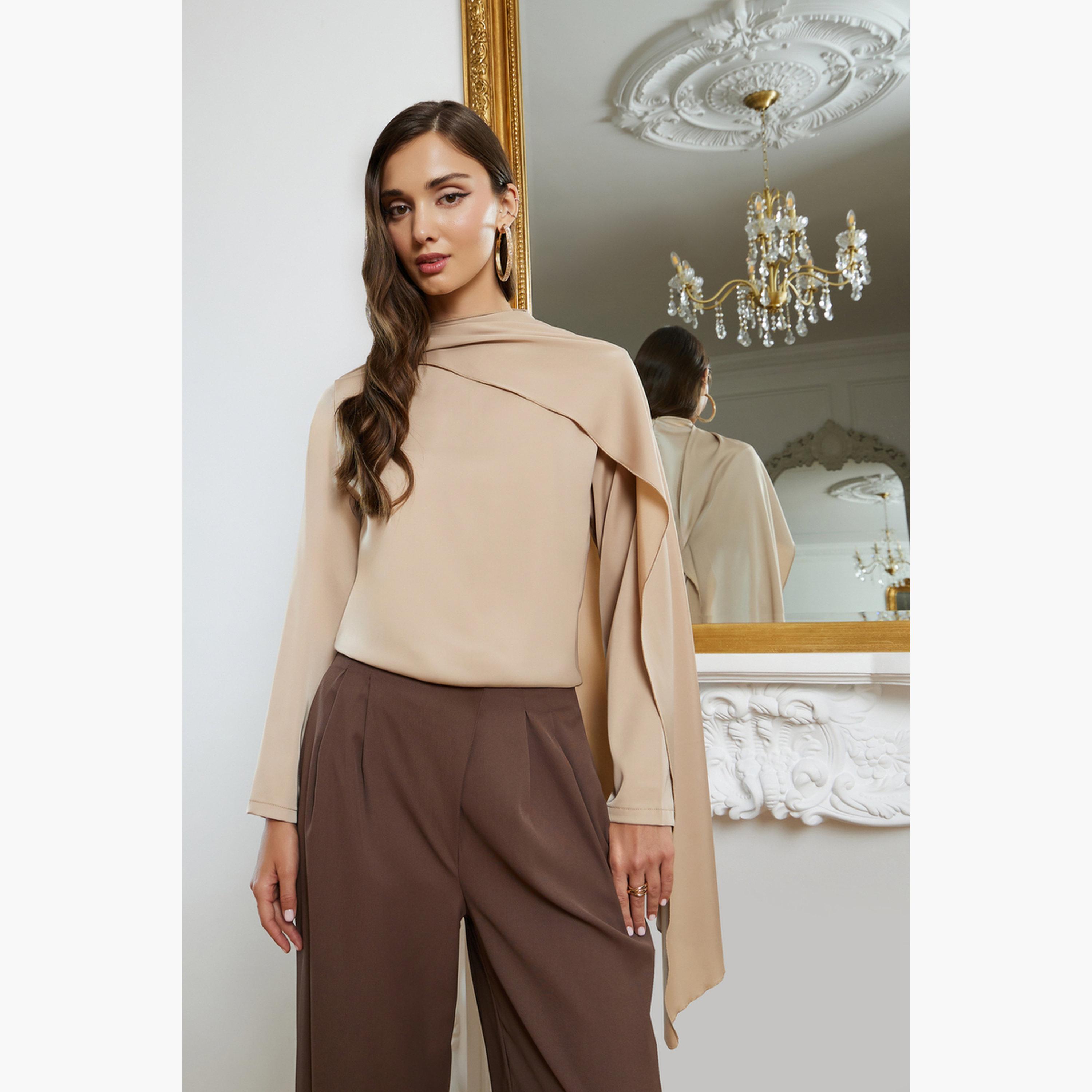 بلوزة ساتان بأكمام طويلة-women-clothing-shirtsandblouses-blouses-image-2
