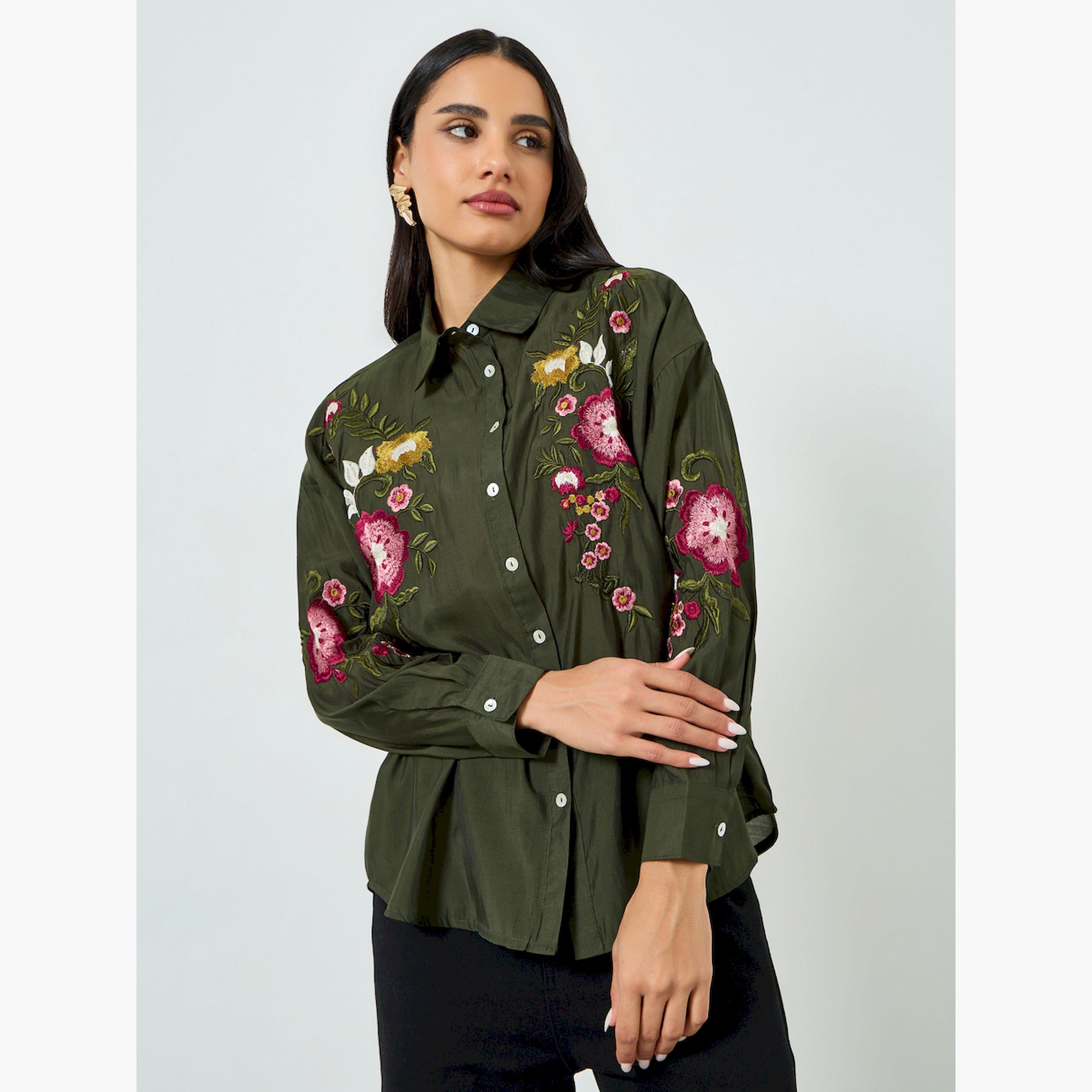 بلوزة مُطرّزة بالزهور-women-clothing-shirtsandblouses-shirts-image-1