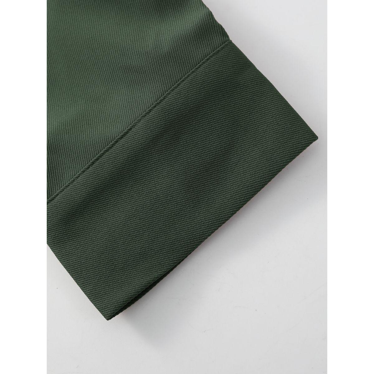 Take Two Men Solid Pocket Detail Long Sleeve Shirt-men-clothing-shirts-image-4