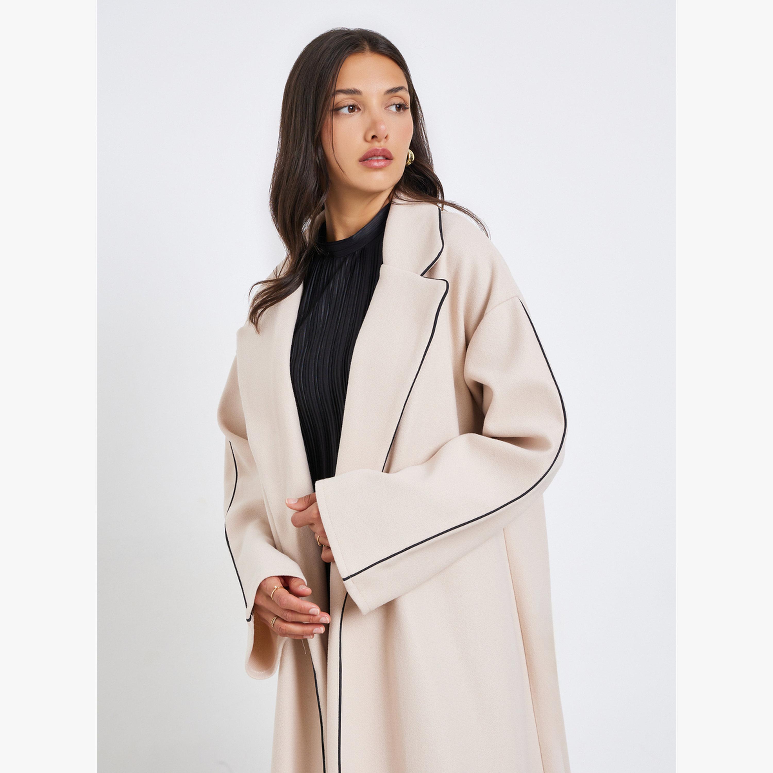 عباية بتفاصيل حافة متباينة-women-arabicclothing-abayas-image-2