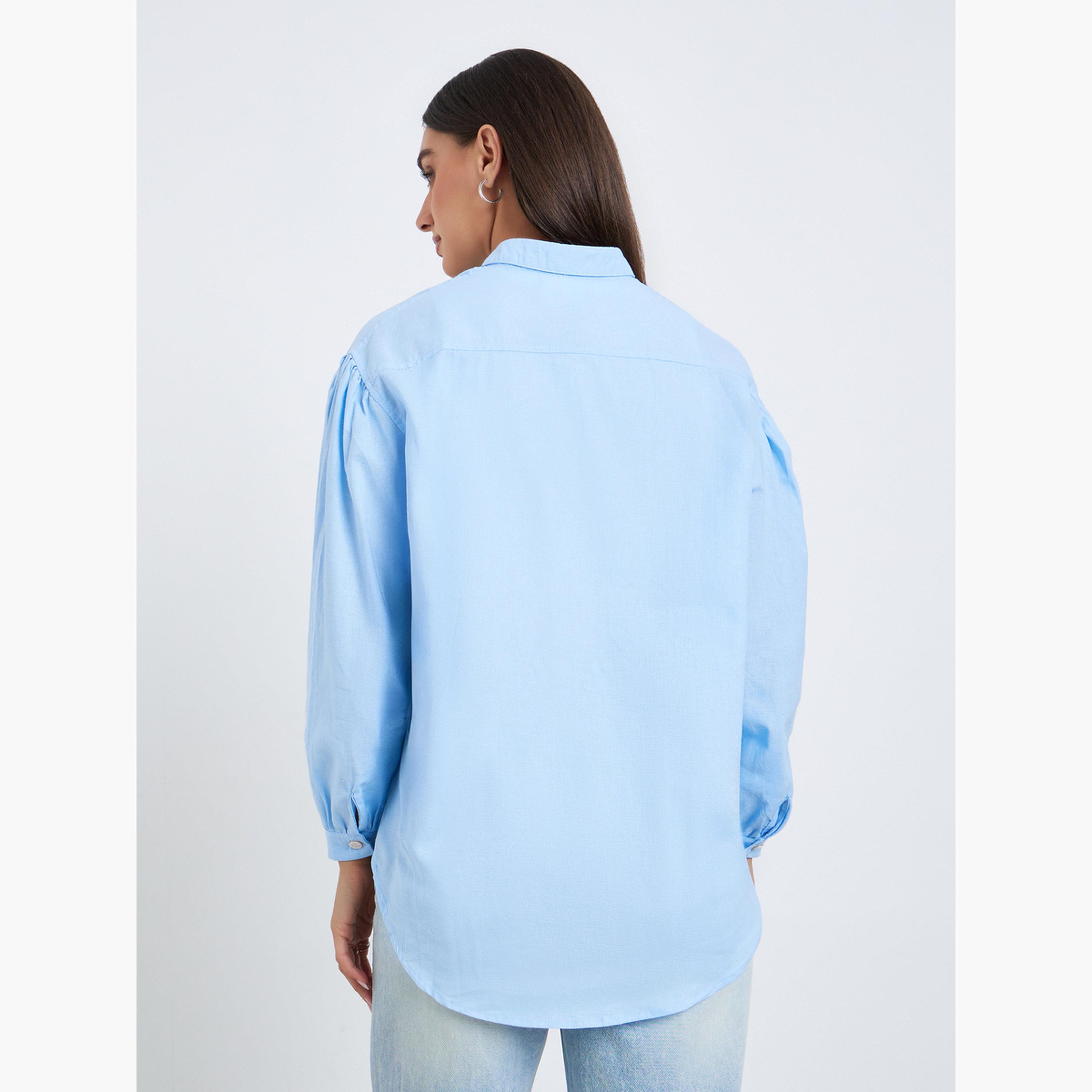 بلوزة كتان بقصة واسعة-women-clothing-shirtsandblouses-shirts-image-5