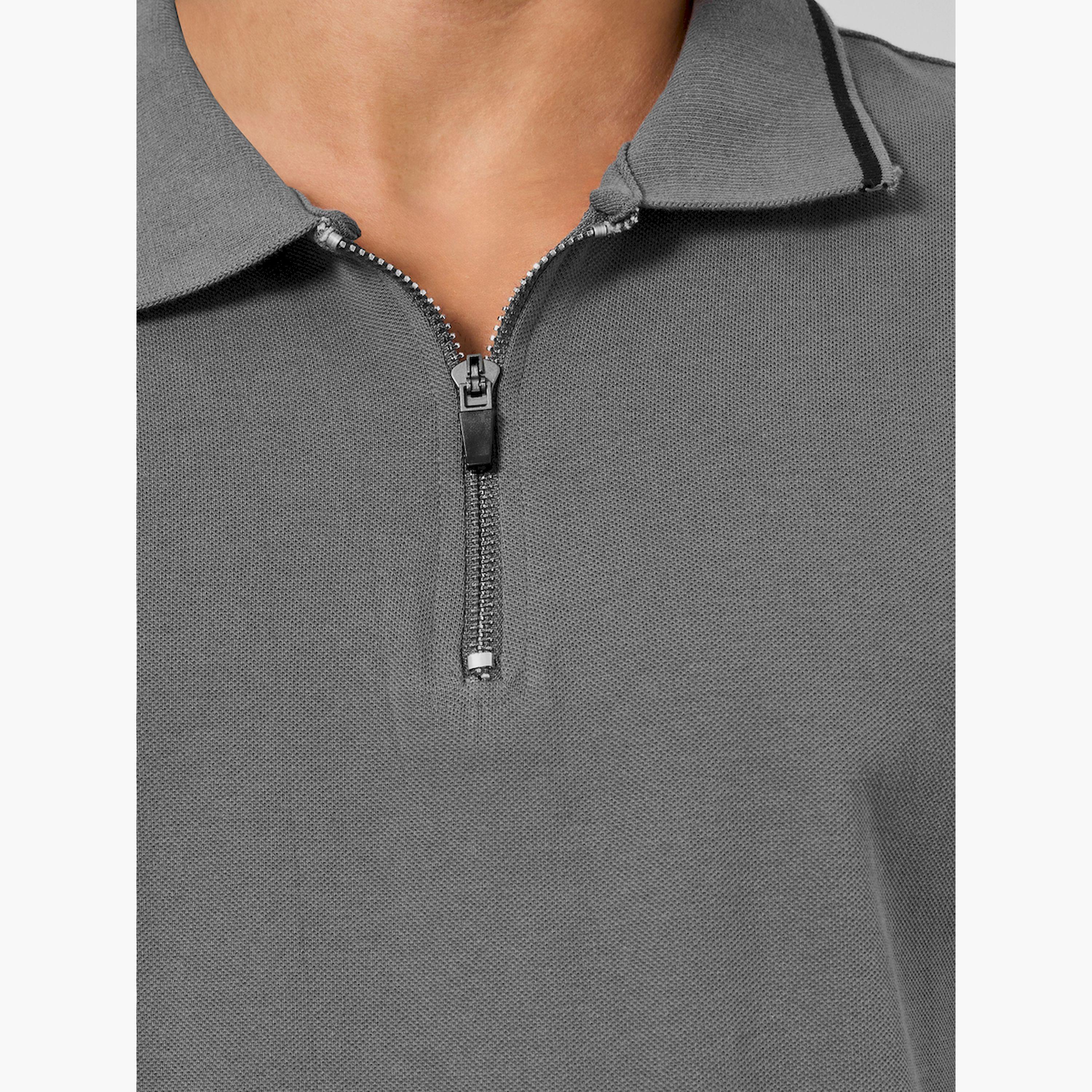 تيشيرت بولو بيكيه بقصة مريحة-men-clothing-tshirtsandpolos-polos-image-5
