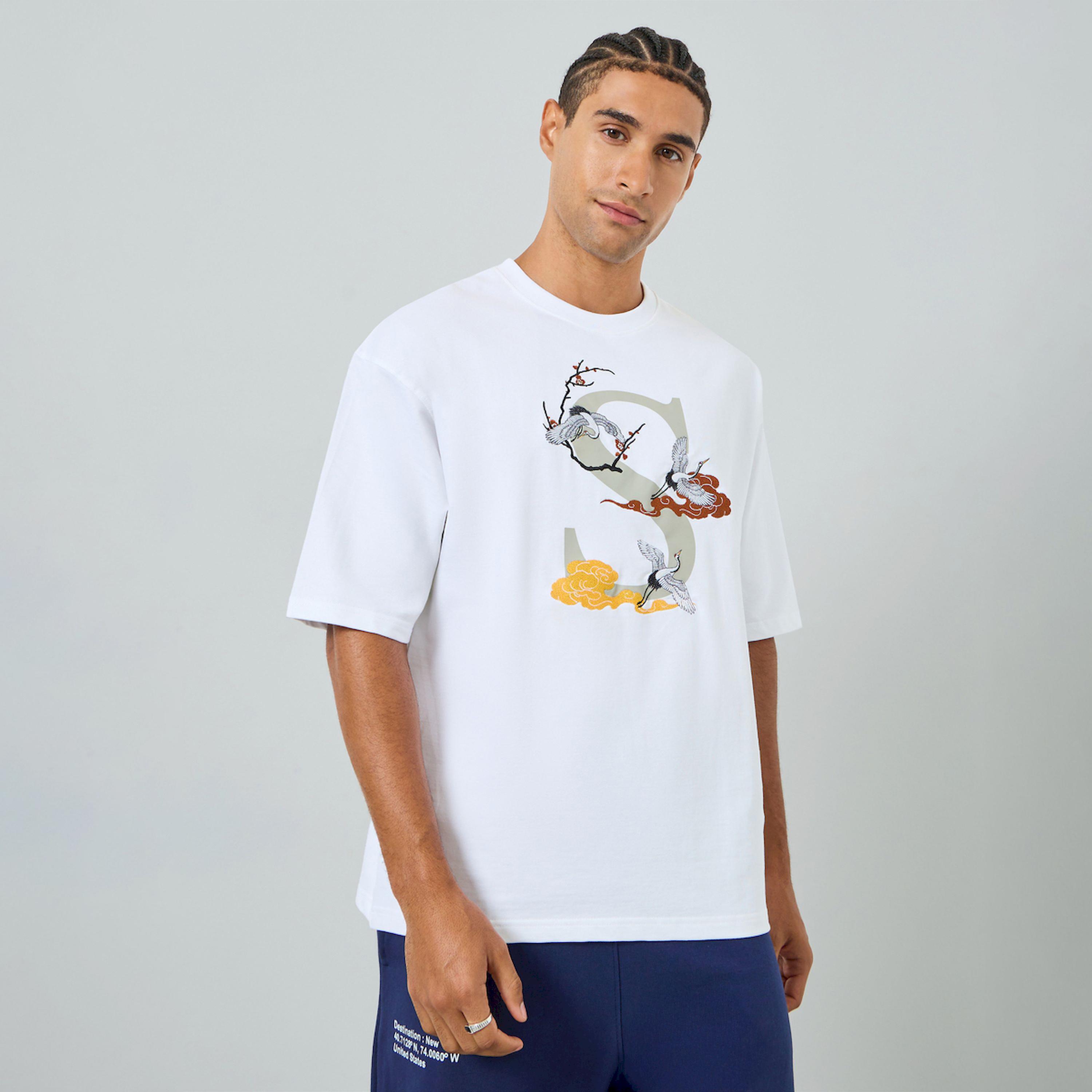 Styli Men Oversized Embroidered Terry T-Shirt-men-clothing-tshirtsandpolos-tshirts-image-1
