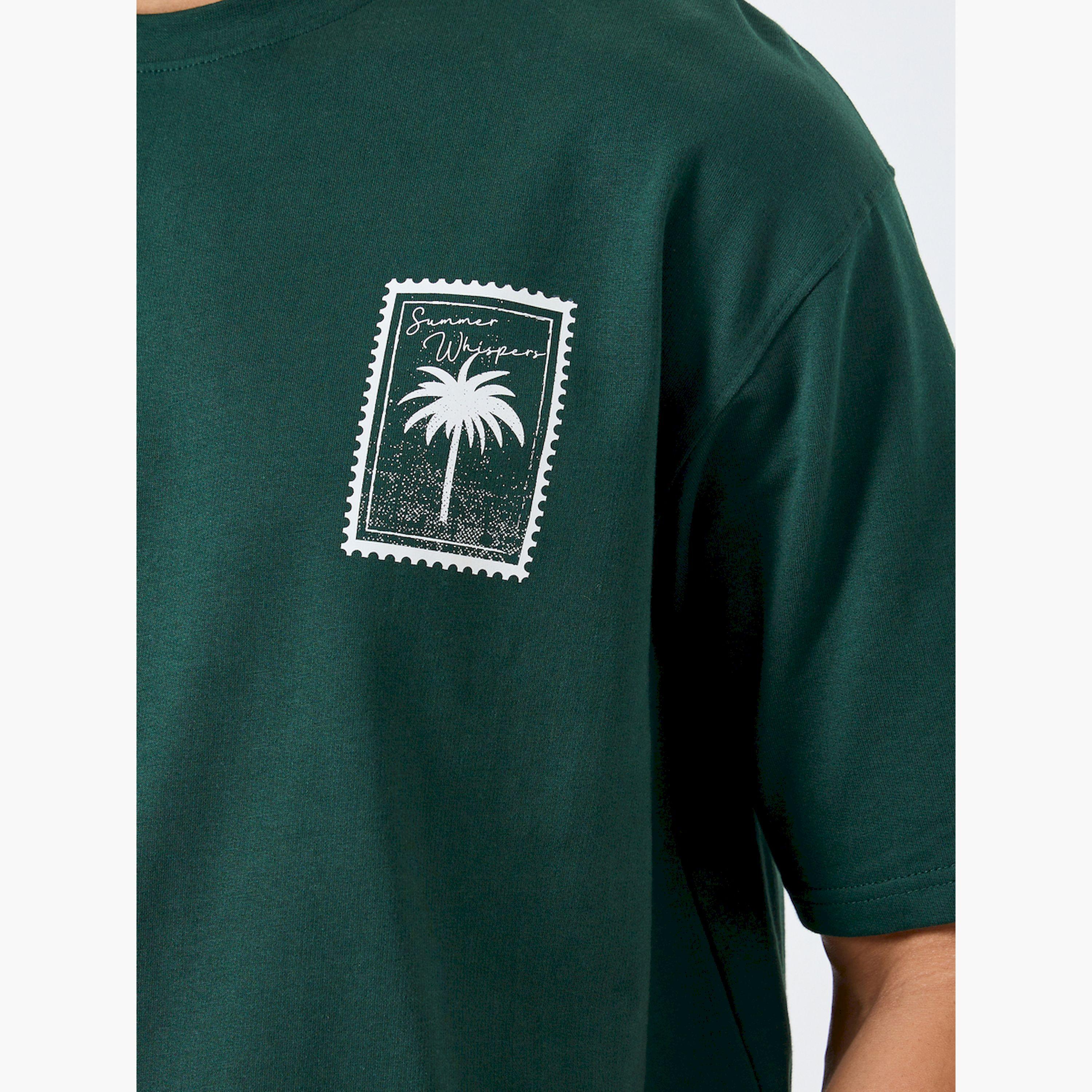 تيشيرت واسع مطبع بطبعة جرافيك-men-clothing-tshirtsandpolos-tshirts-image-5