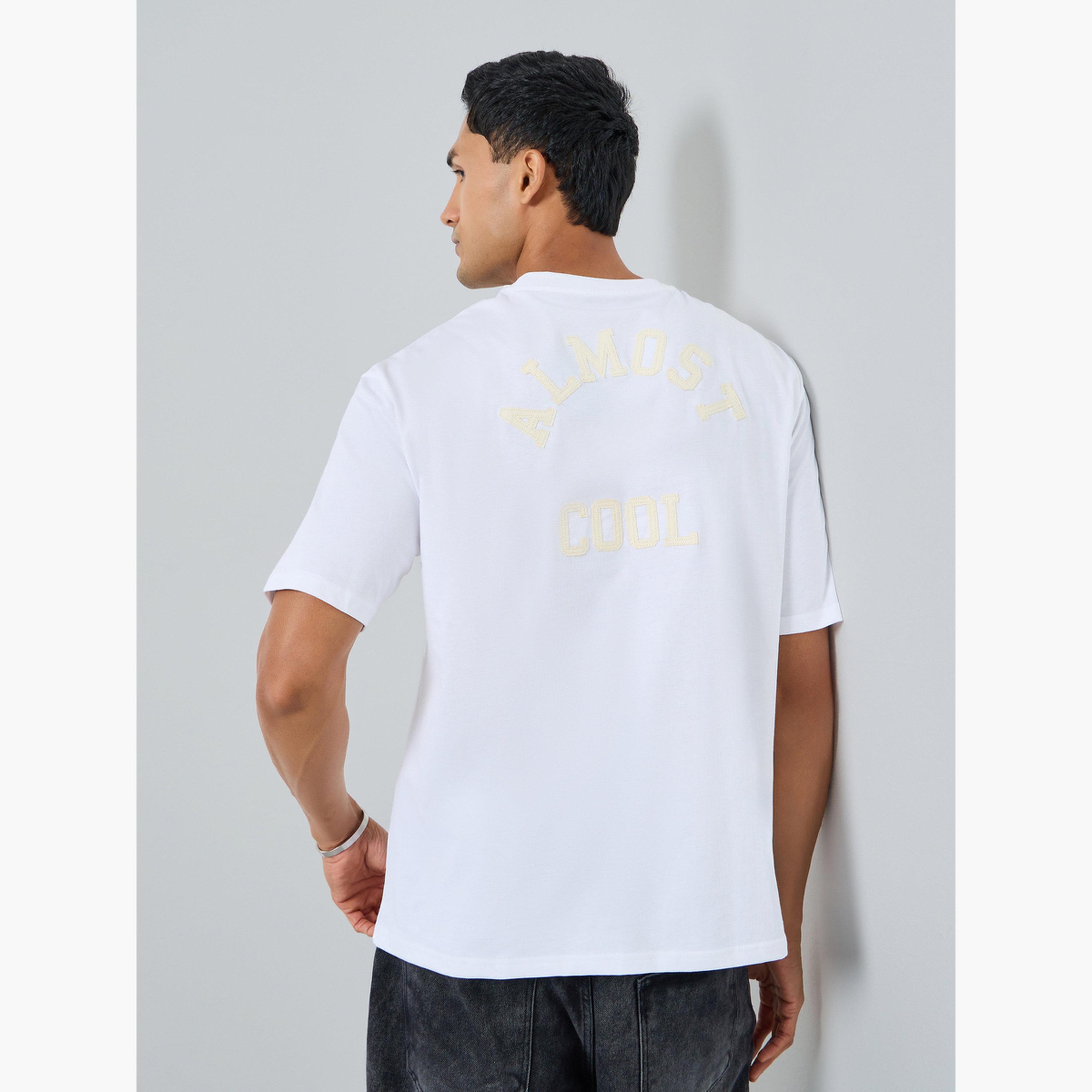 Styli Men Oversize Slogan Heavy Jersey T-Shirt-men-clothing-tshirtsandpolos-tshirts-image-3