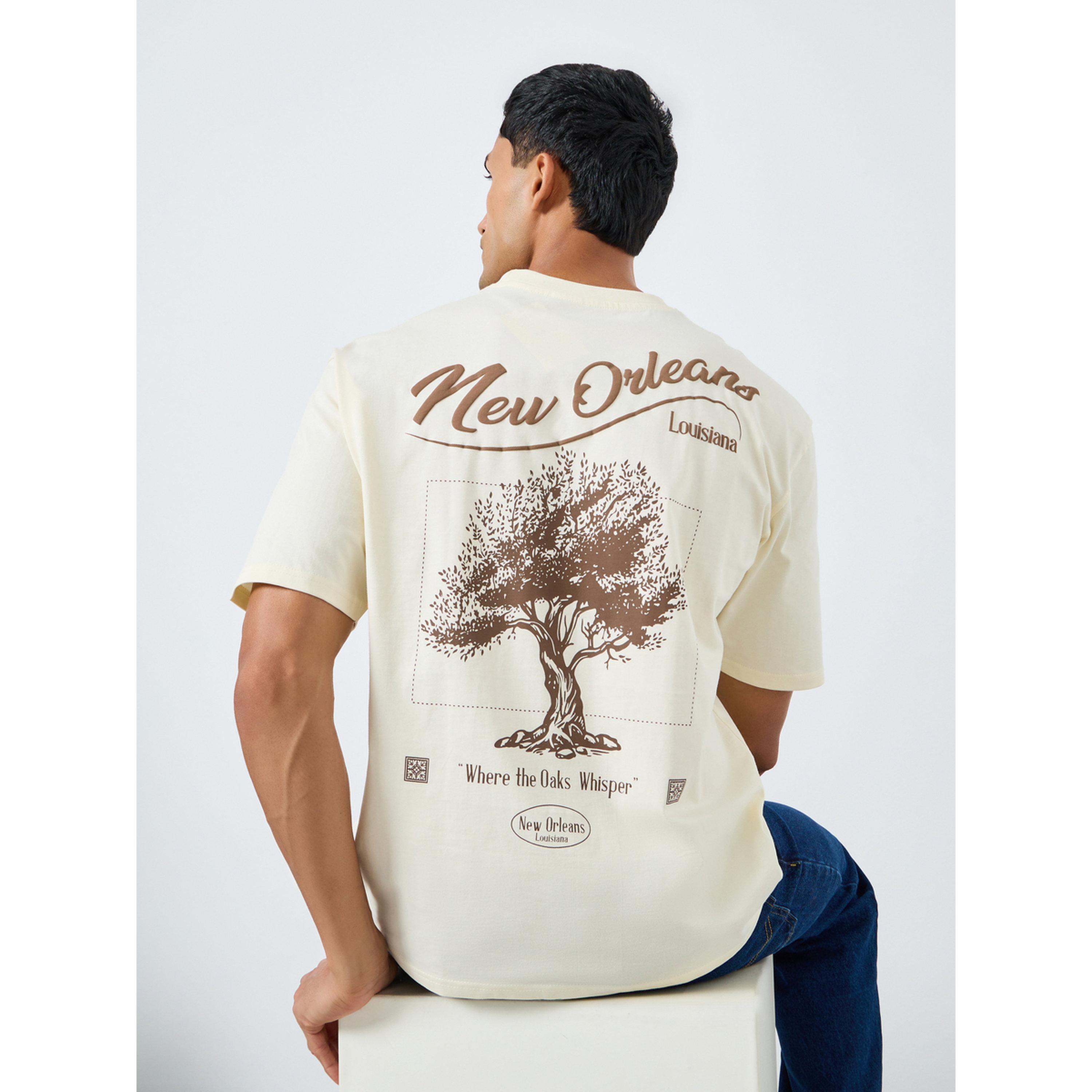 تيشيرت واسع بطبعة جرافيك مبطنة-men-clothing-tshirtsandpolos-tshirts-image-3