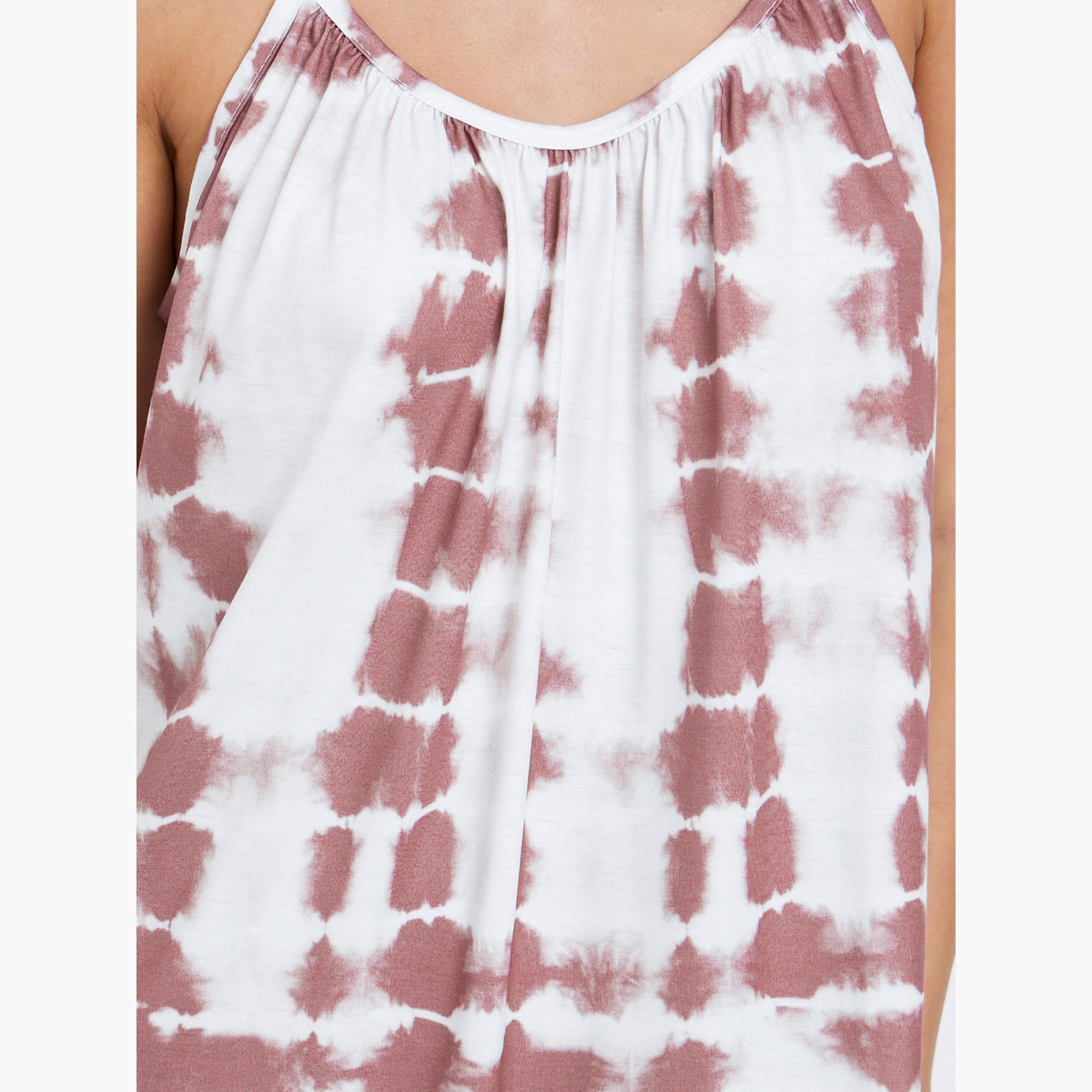 Styli Tie-Dye Slip Dress-women-clothing-nightwear-nighties-image-4