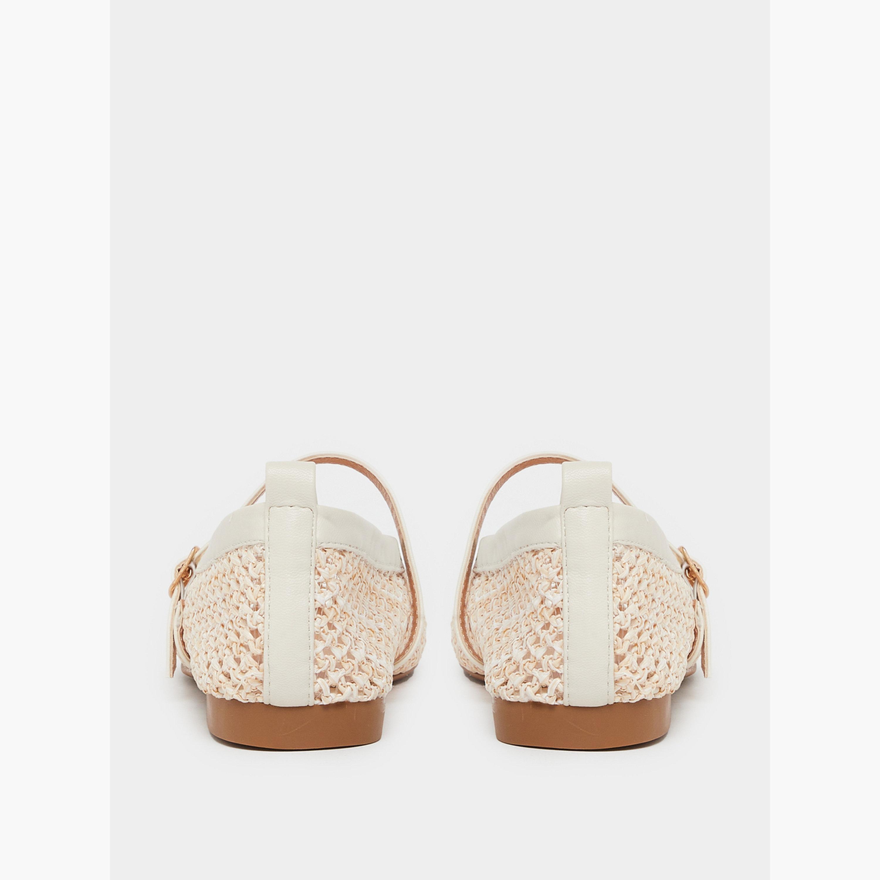 حذاء باليرينا فلات منسوجة-women-shoes-flats-loafers-image-4