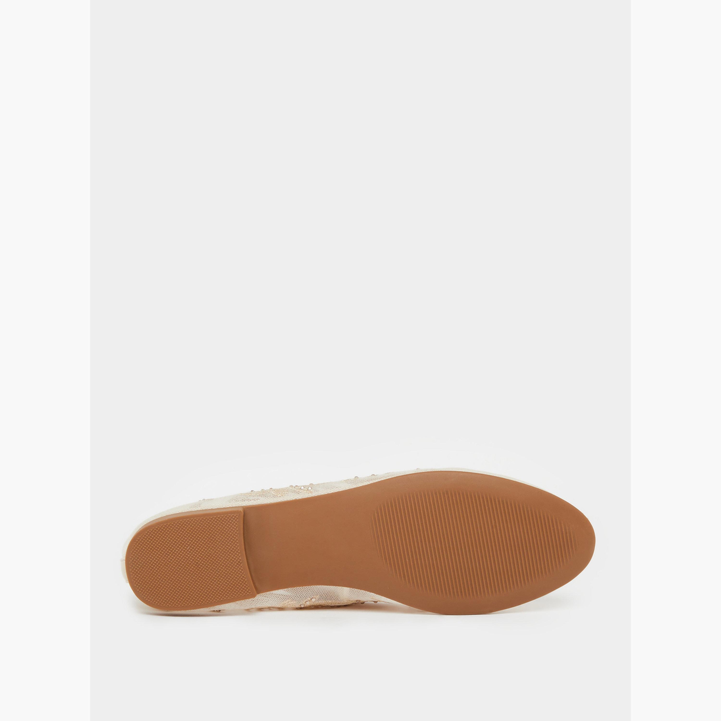 حذاء باليرينا شبكي ومزين-women-shoes-flats-ballerinas-image-6