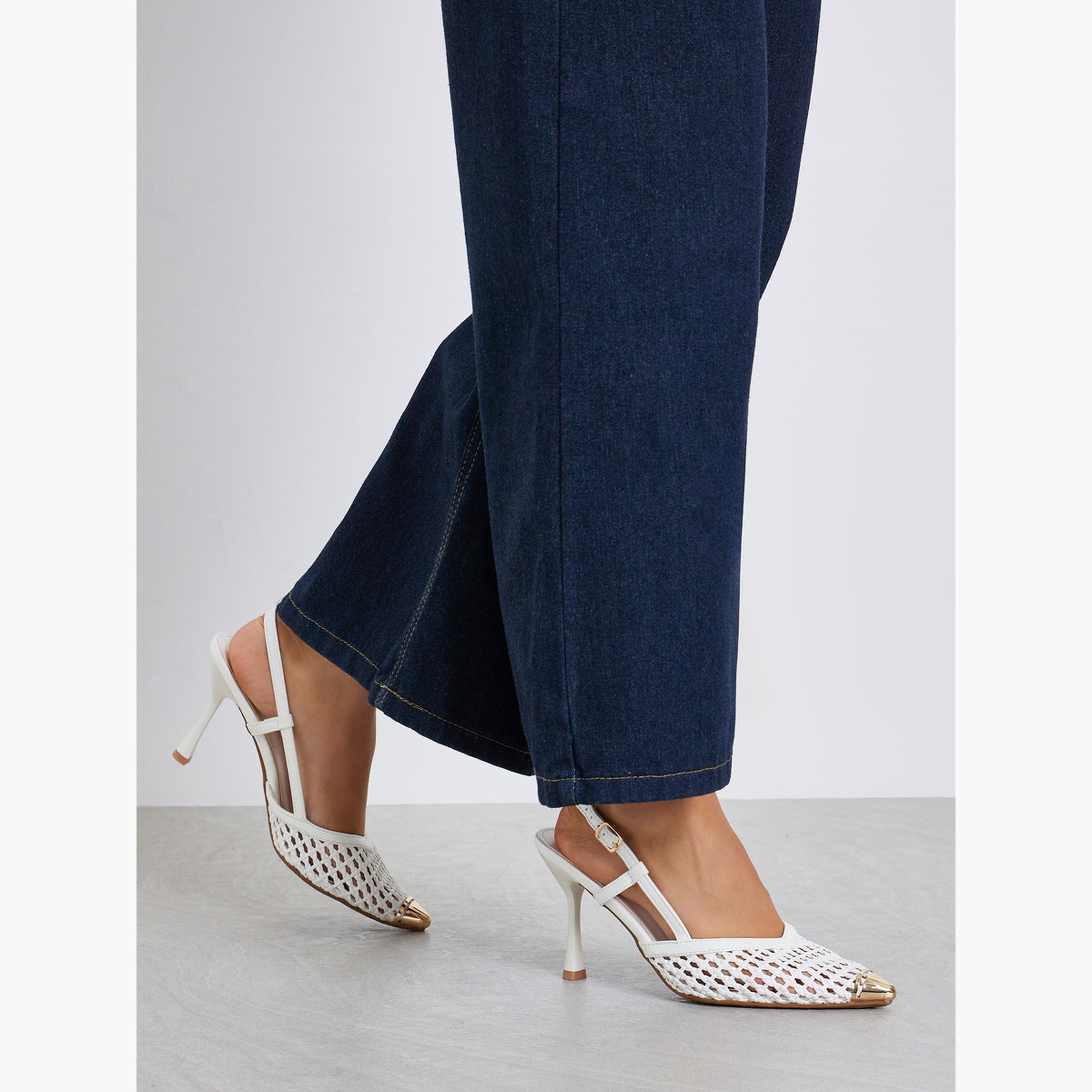 حذاء بحزام خلفي منسوجة-women-shoes-sandals-heeled-image-2