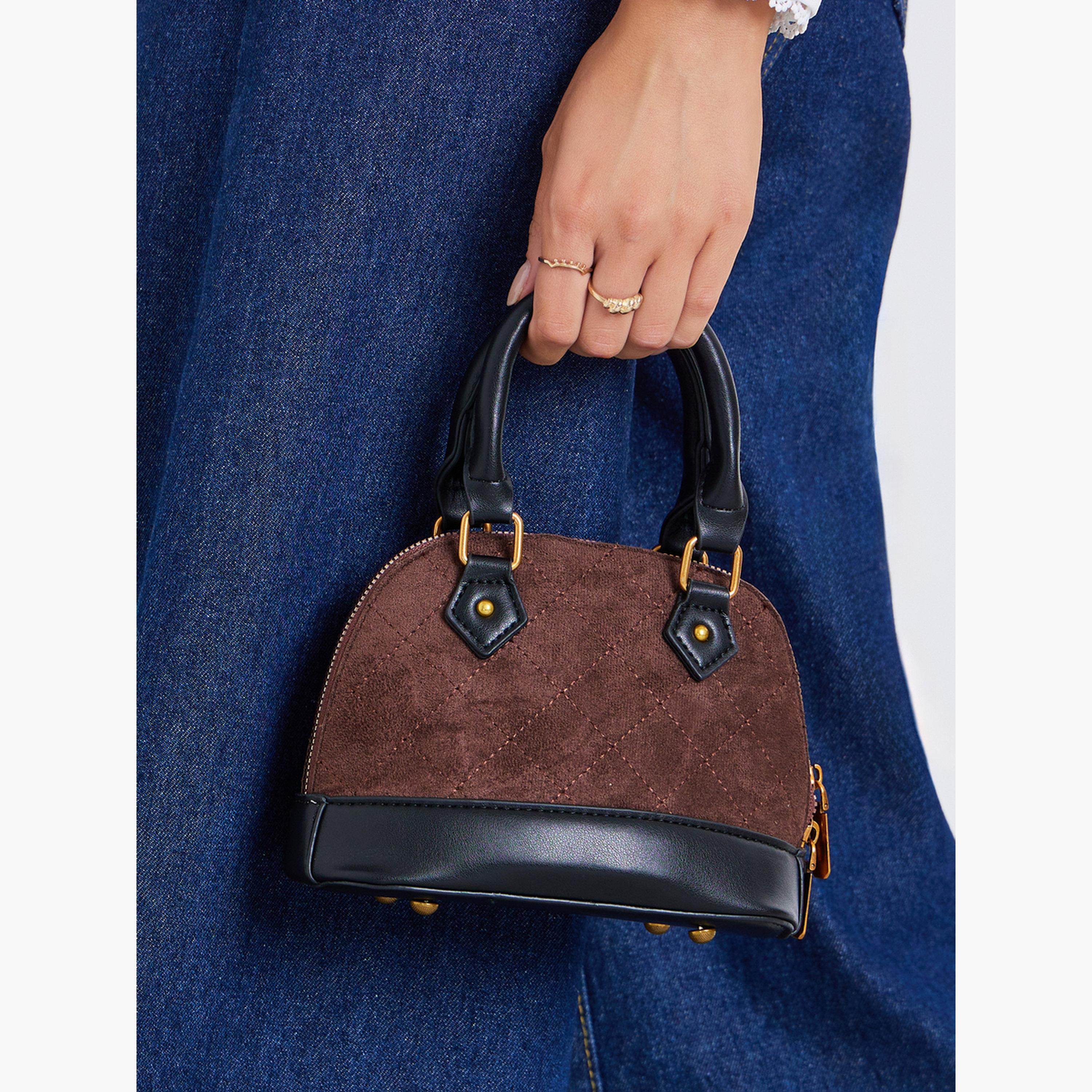 حقيبة يد بتصميم قبة مبطنة-women-bagsandwallets-handbags-image-3