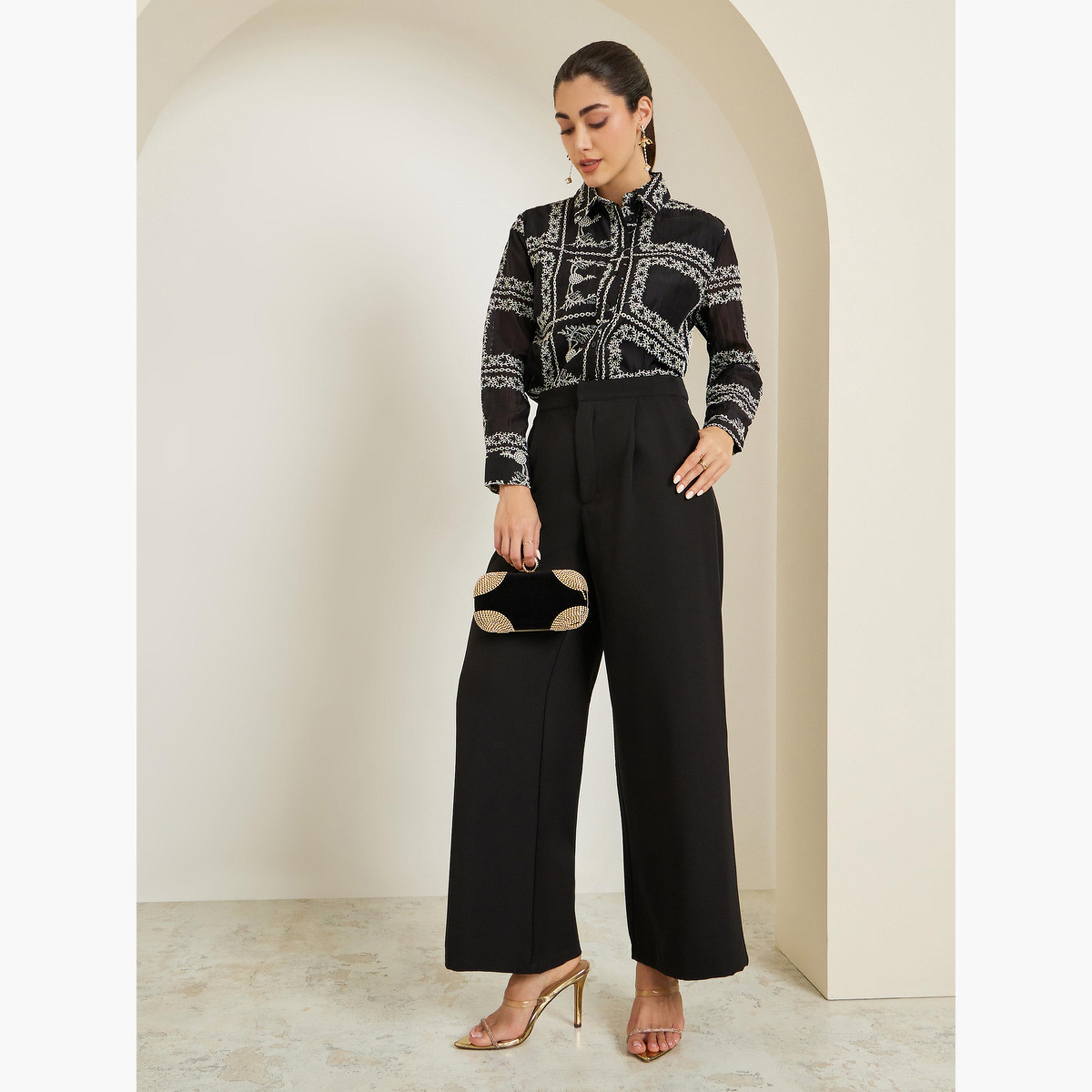 بلوزة مطرزة بزهور-women-clothing-shirtsandblouses-shirts-image-2
