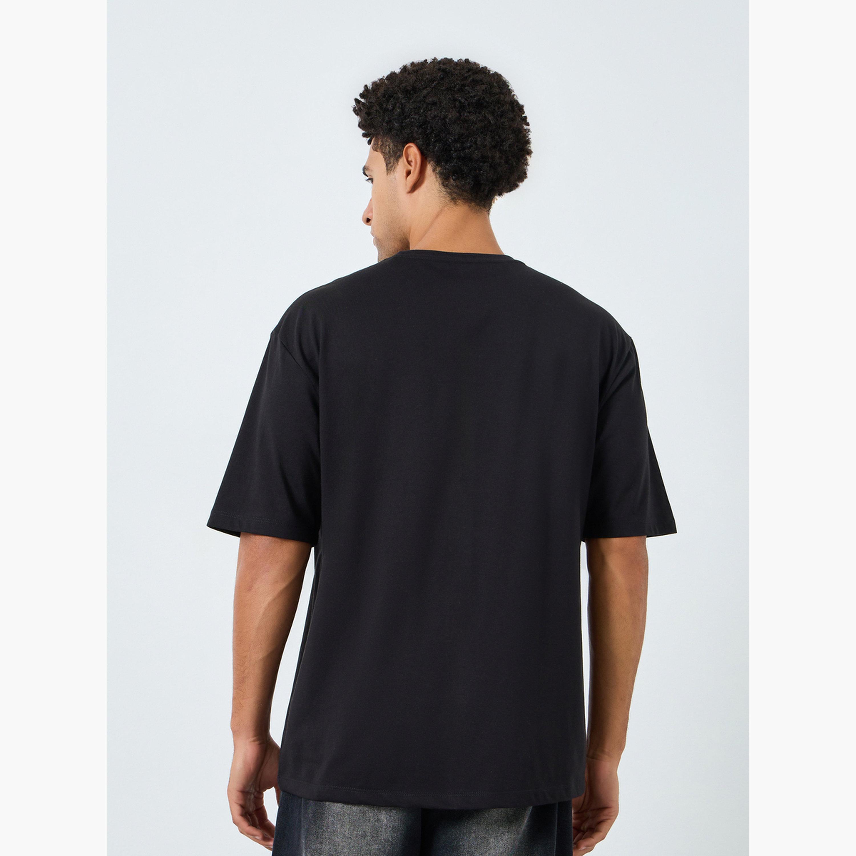 Styli Men Oversized HD Emblem Graphic Jersey T-Shirt-men-clothing-tshirtsandpolos-tshirts-image-5