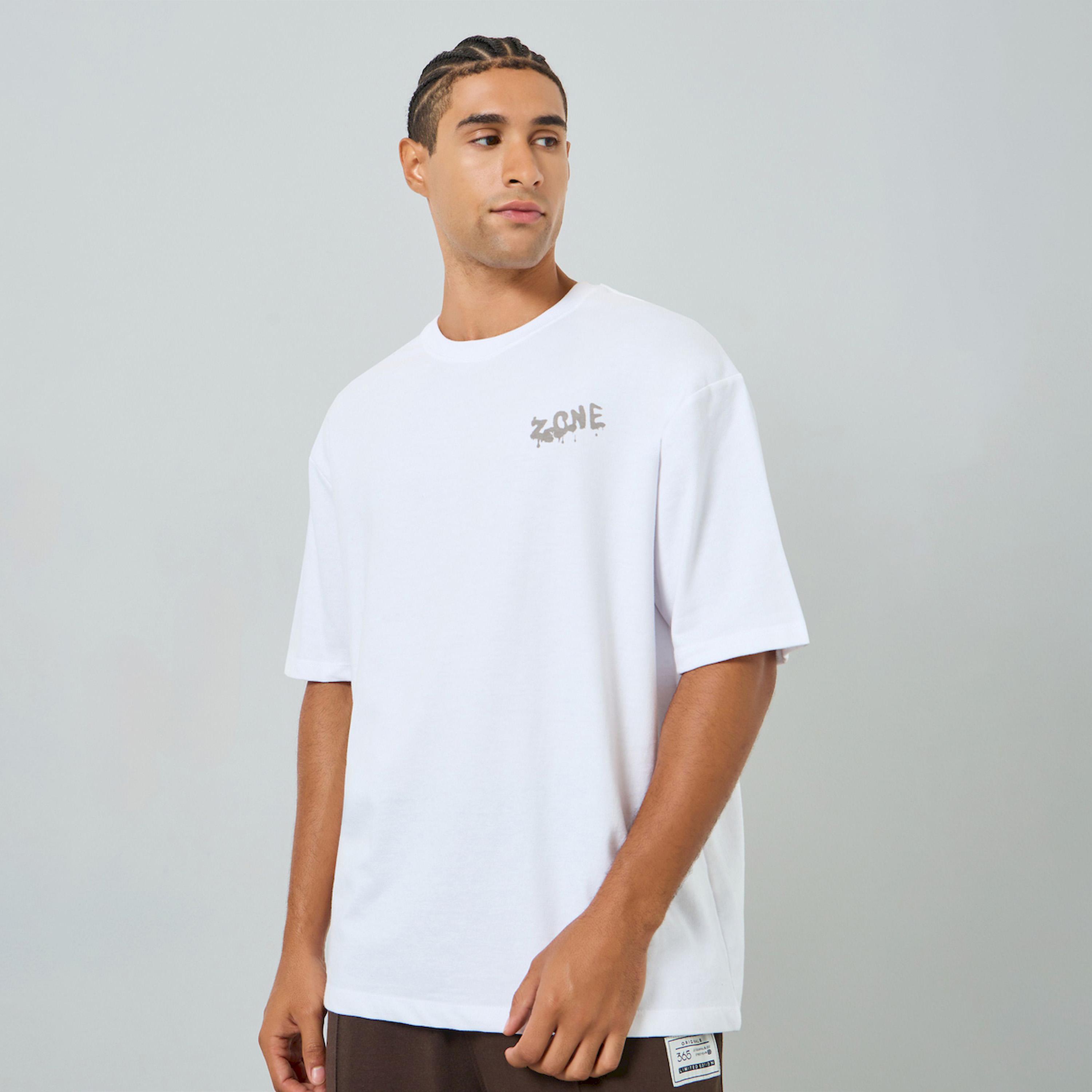 Styli Men White Oversized Graphic T-Shirt-men-clothing-tshirtsandpolos-tshirts-image-1