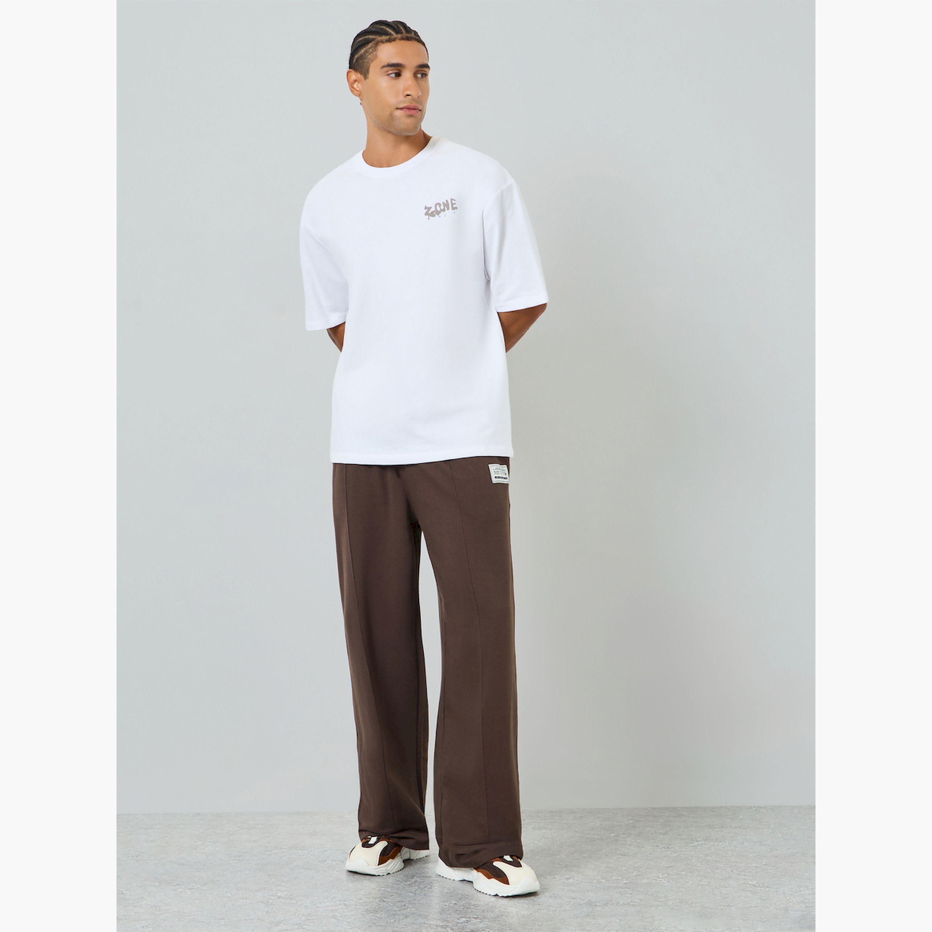 Styli Men White Oversized Graphic T-Shirt-men-clothing-tshirtsandpolos-tshirts-image-2