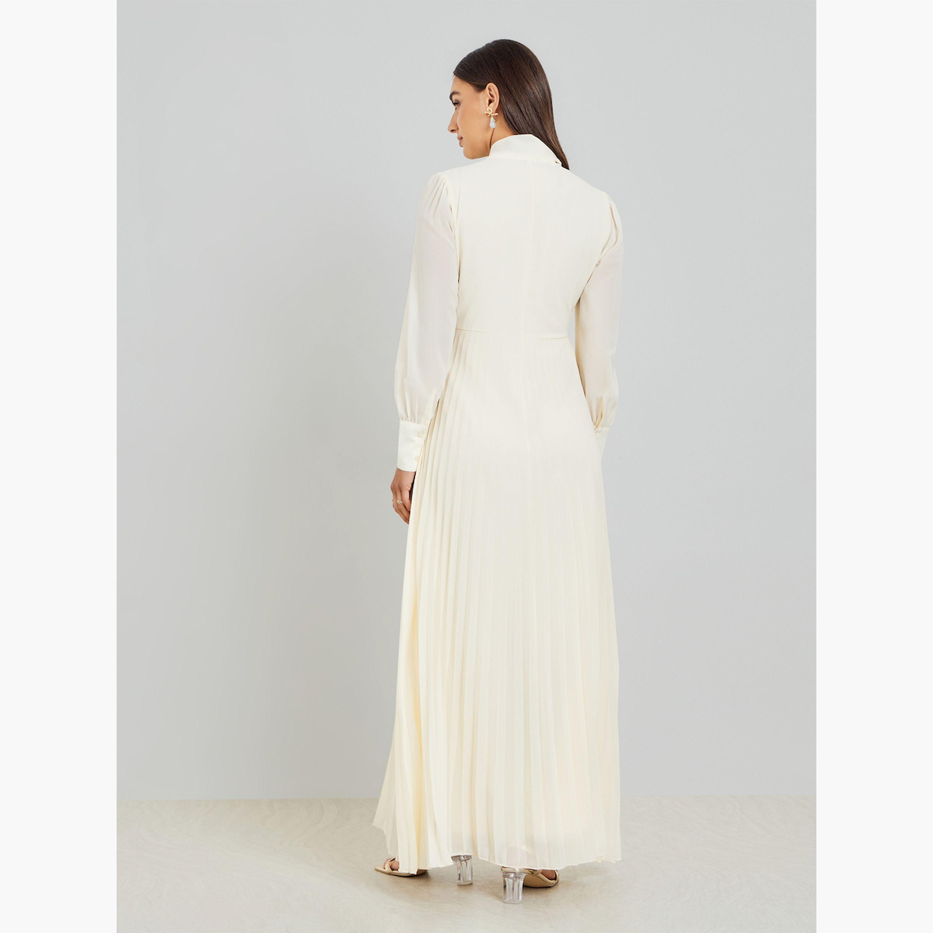 فستان طويل بكسرات وتصميم مريح-women-clothing-dresses-image-5