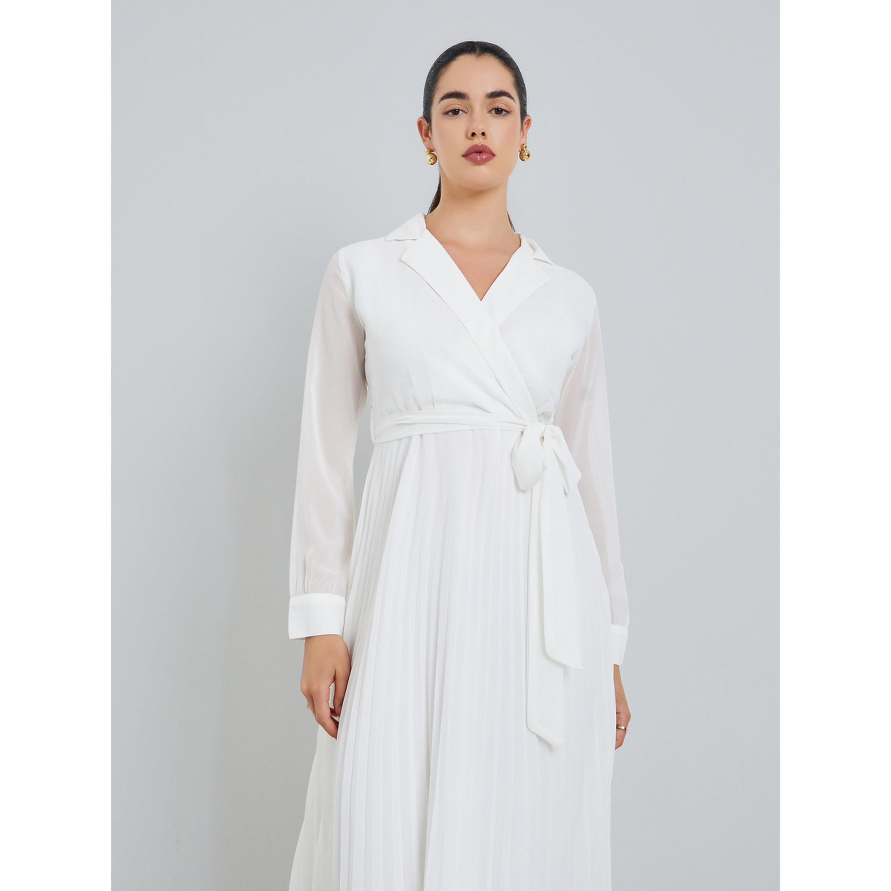 فستان طويل نسائي مكسر-women-clothing-dresses-image-3