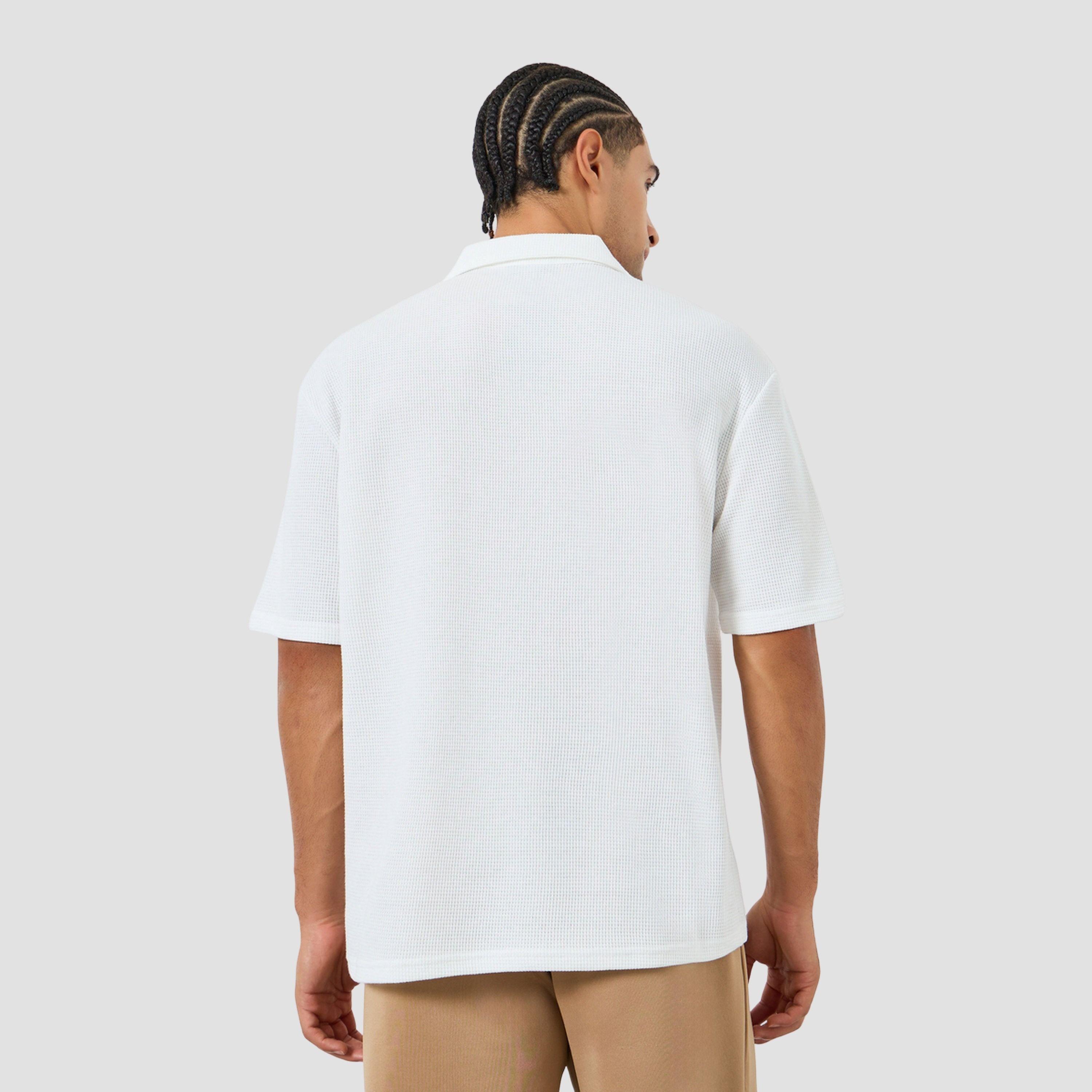 ستايلي - قميص بولو رجالي مقاس واسع بسحاب ونسيج بارز-men-clothing-tshirtsandpolos-polos-image-4