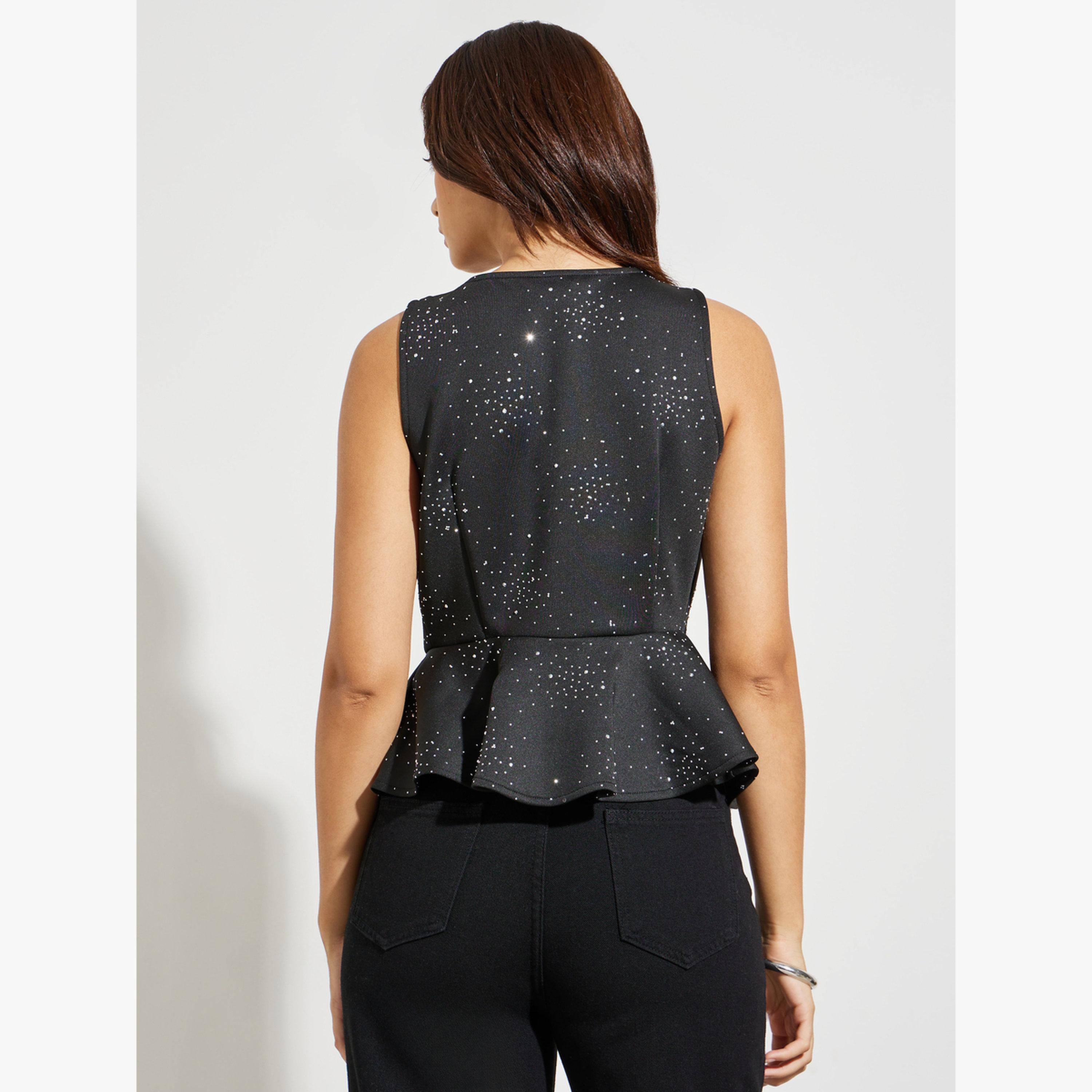 بلوزة بيبلوم مزينة-women-clothing-shirtsandblouses-blouses-image-3