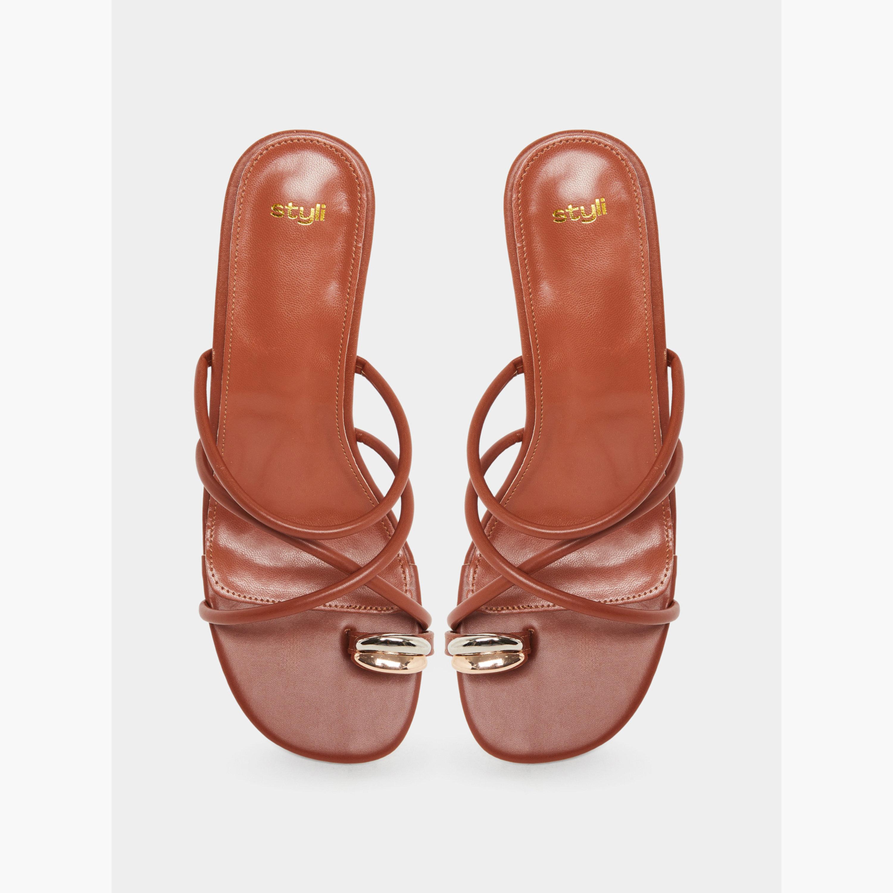 صندل بسيور وكعب ستيلتو-women-shoes-sandals-heeled-image-3