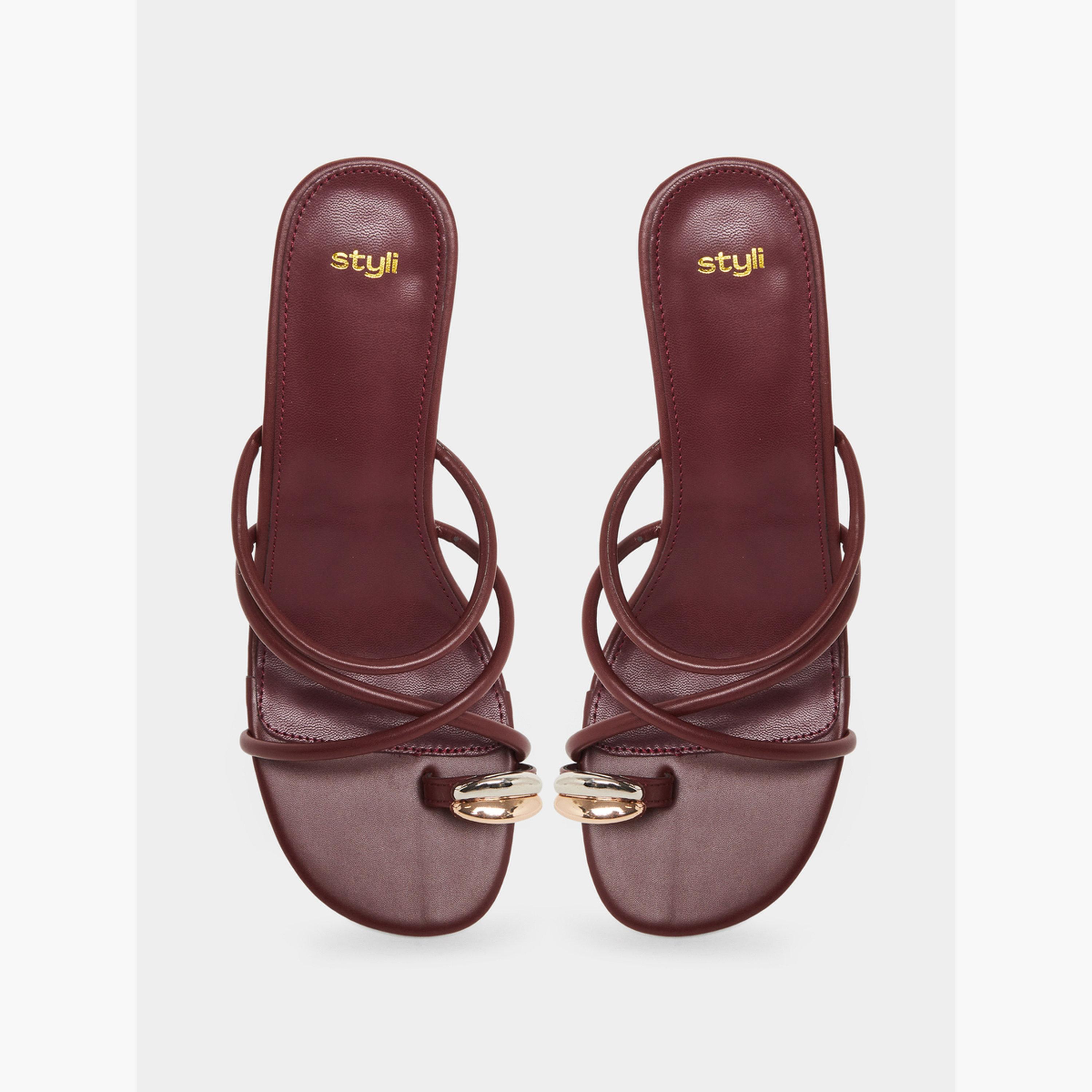 صندل بسيور وكعب ستيلتو-women-shoes-sandals-heeled-image-3