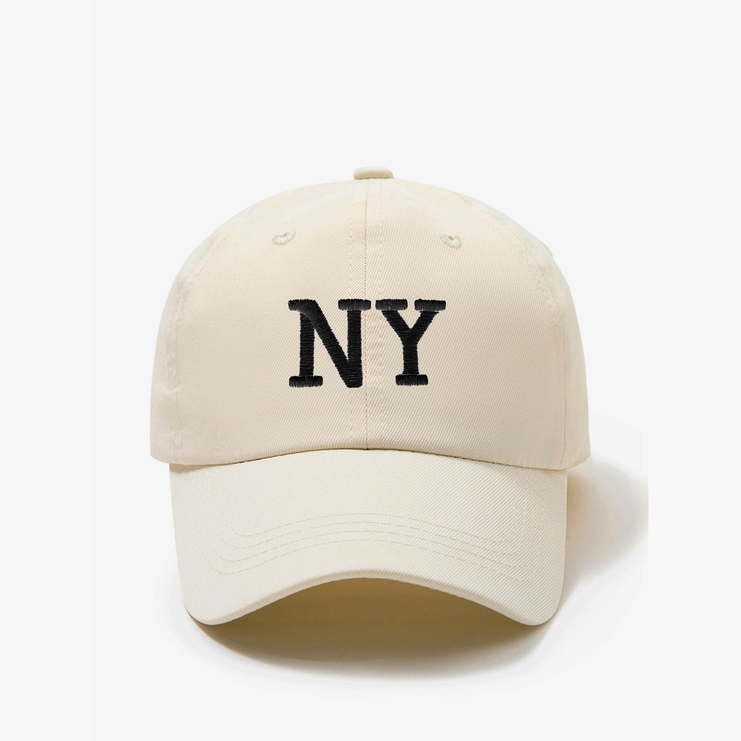 Take Two Beige Slogan Embroidery Baseball Cap-women-clothingaccessories-capsandhats-image-3