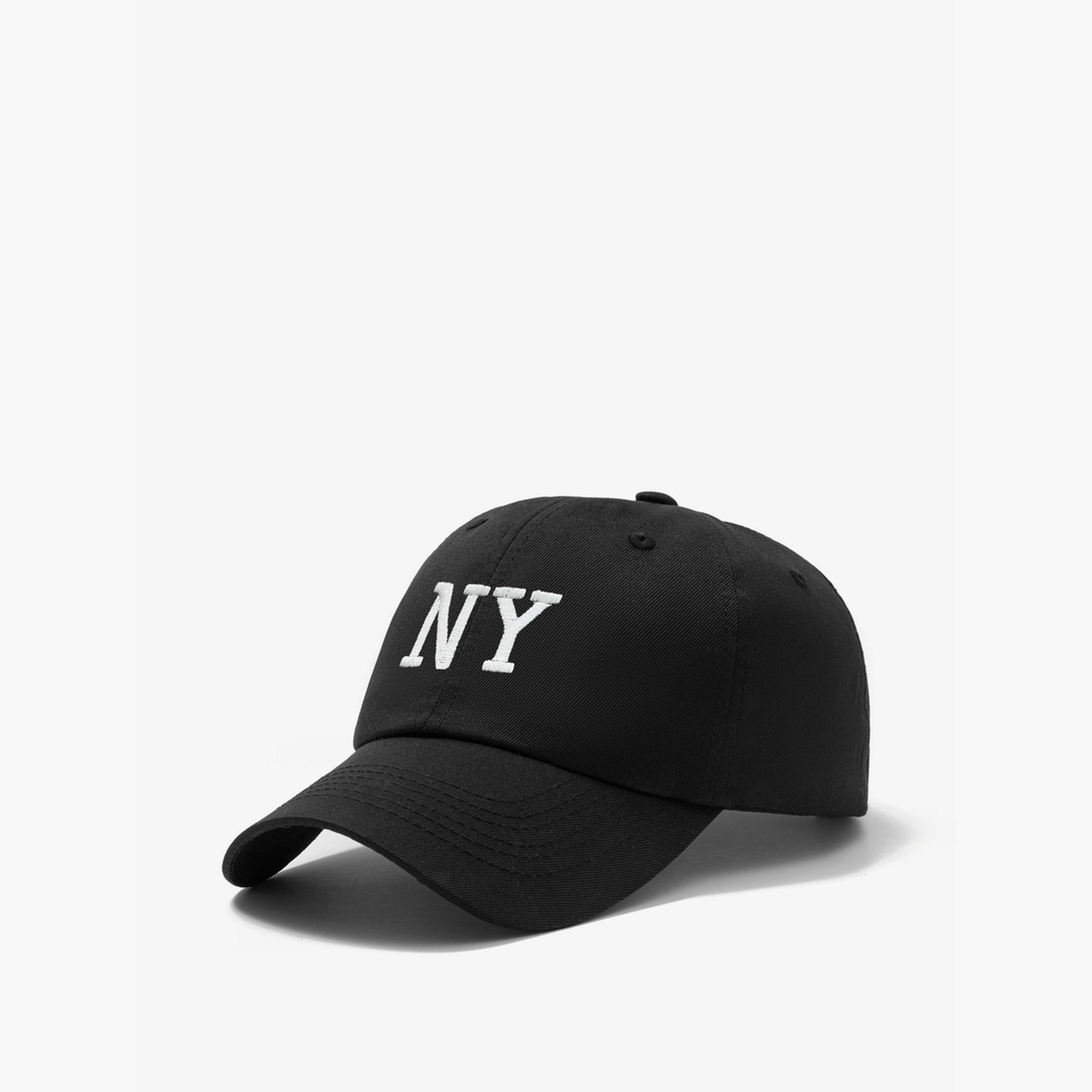 تيك تو - قبعة بيسبول مطرزة بشعار أسود-women-clothingaccessories-capsandhats-image-1