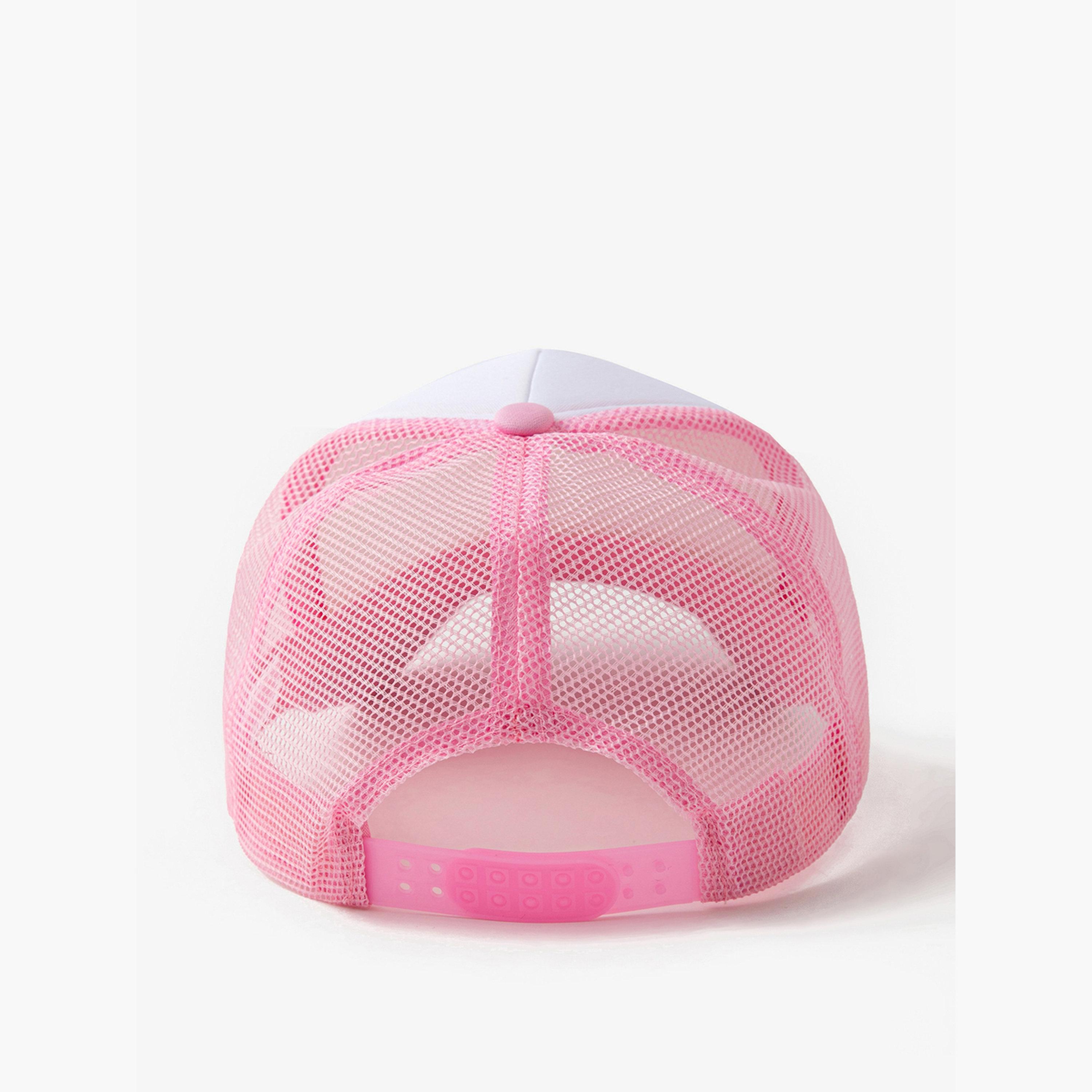 تيك تو - قبعة بيسبول بطبعة بطة لون وردي-women-clothingaccessories-capsandhats-image-2