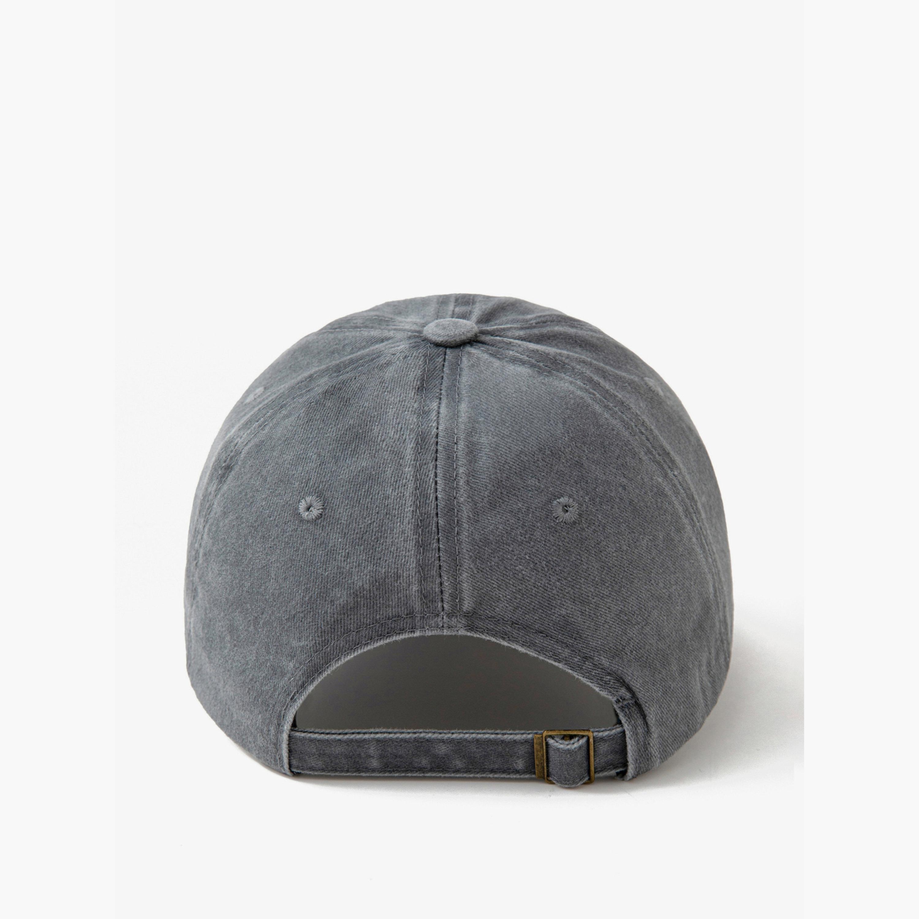 تيك تو - قبعة بيسبول رمادية بشعار-women-clothingaccessories-capsandhats-image-2