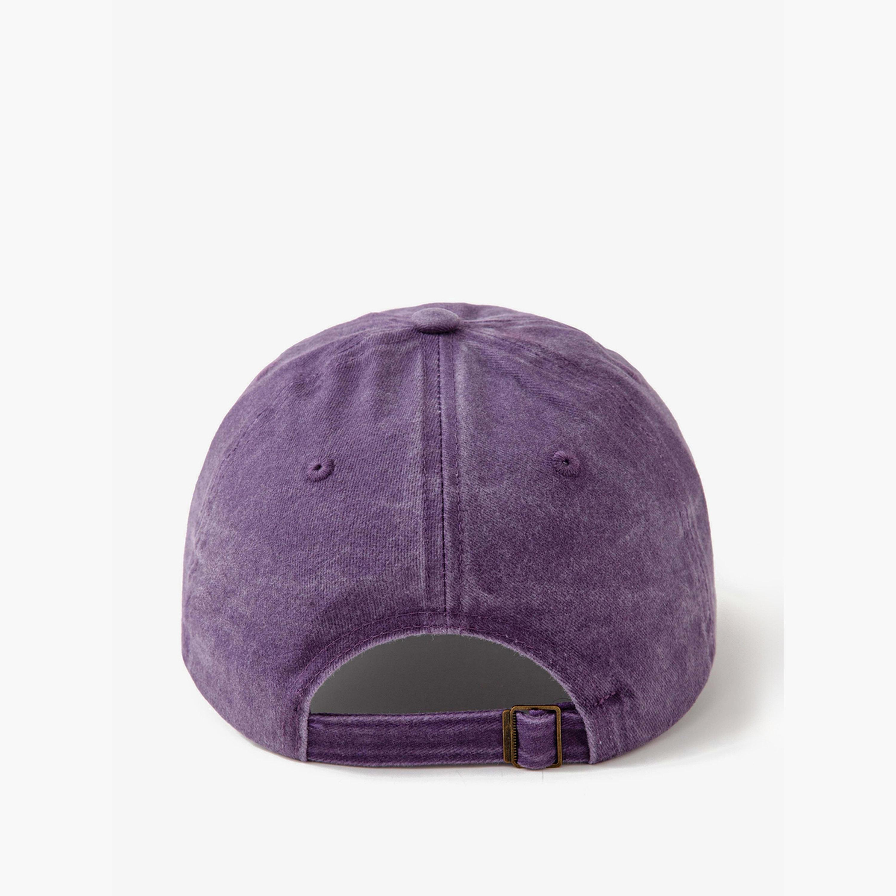 تيك تو - قبعة بيسبول بطبعة قلب لون بنفسجي-women-clothingaccessories-capsandhats-image-2