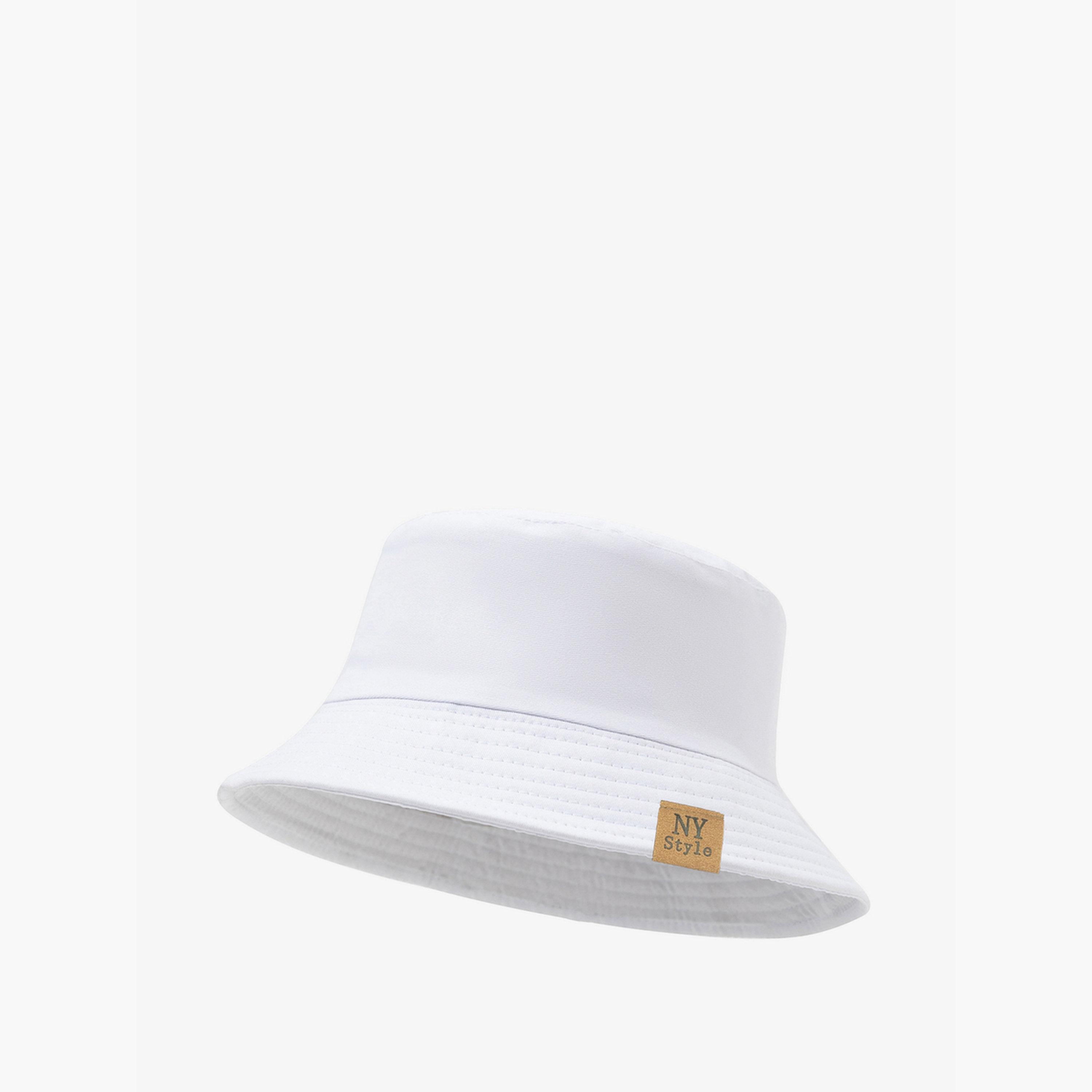 تيك تو - قبعة مصنوعة من القطن لون أبيض-women-clothingaccessories-capsandhats-image-2