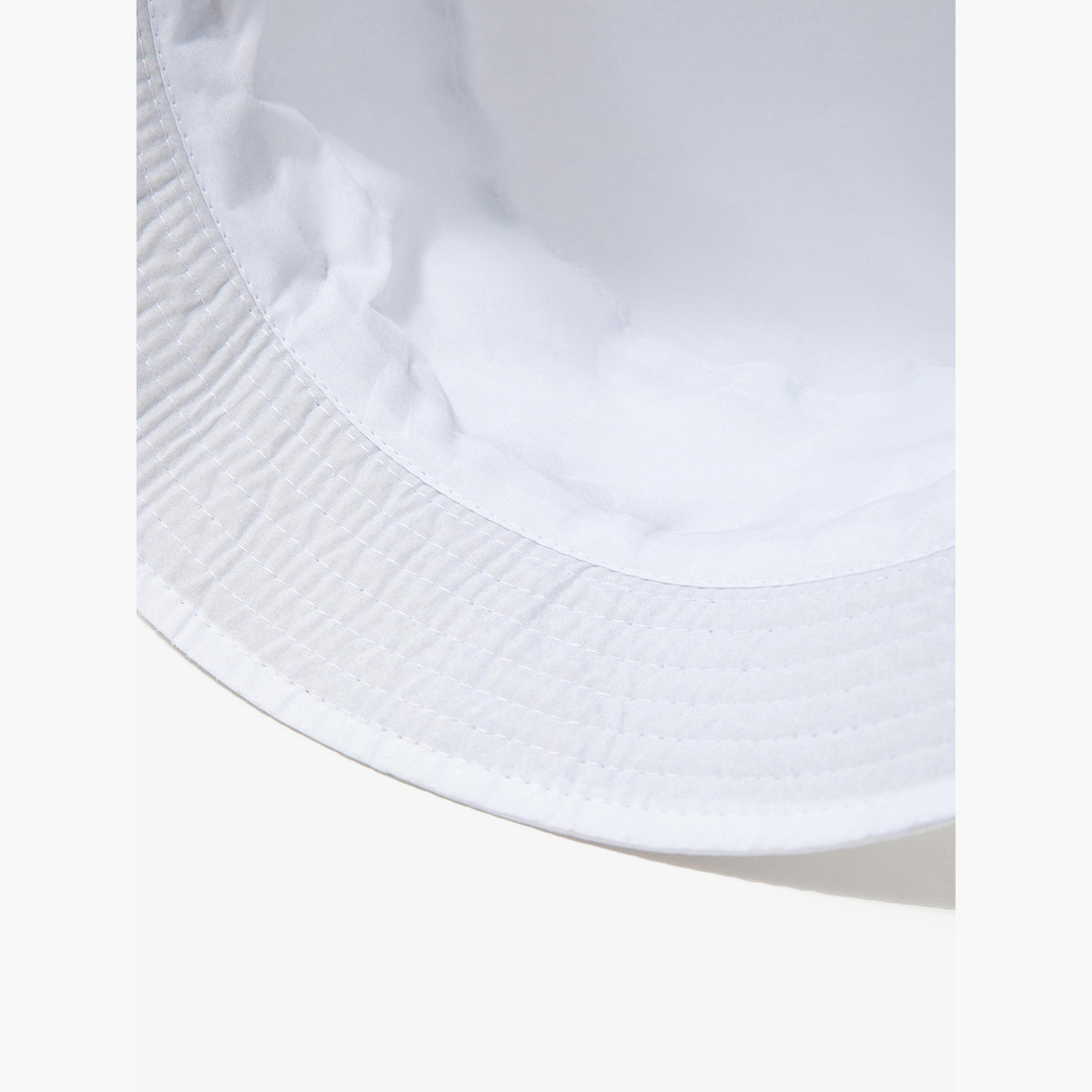 تيك تو - قبعة مصنوعة من القطن لون أبيض-women-clothingaccessories-capsandhats-image-3