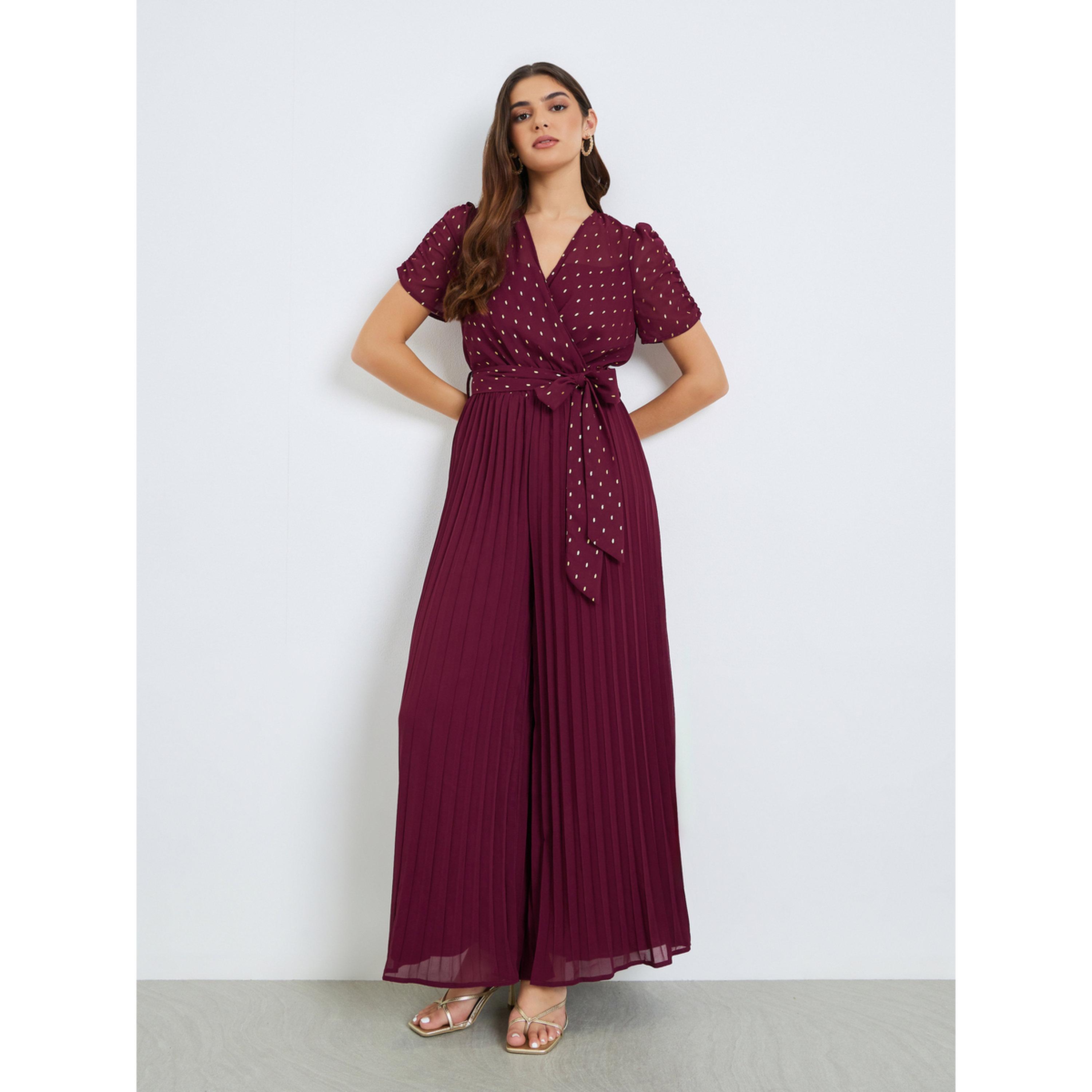 جمبسوتبأرجل واسعة وتفاصيل دوبي لوريكس-women-clothing-jumpsuits-image-4