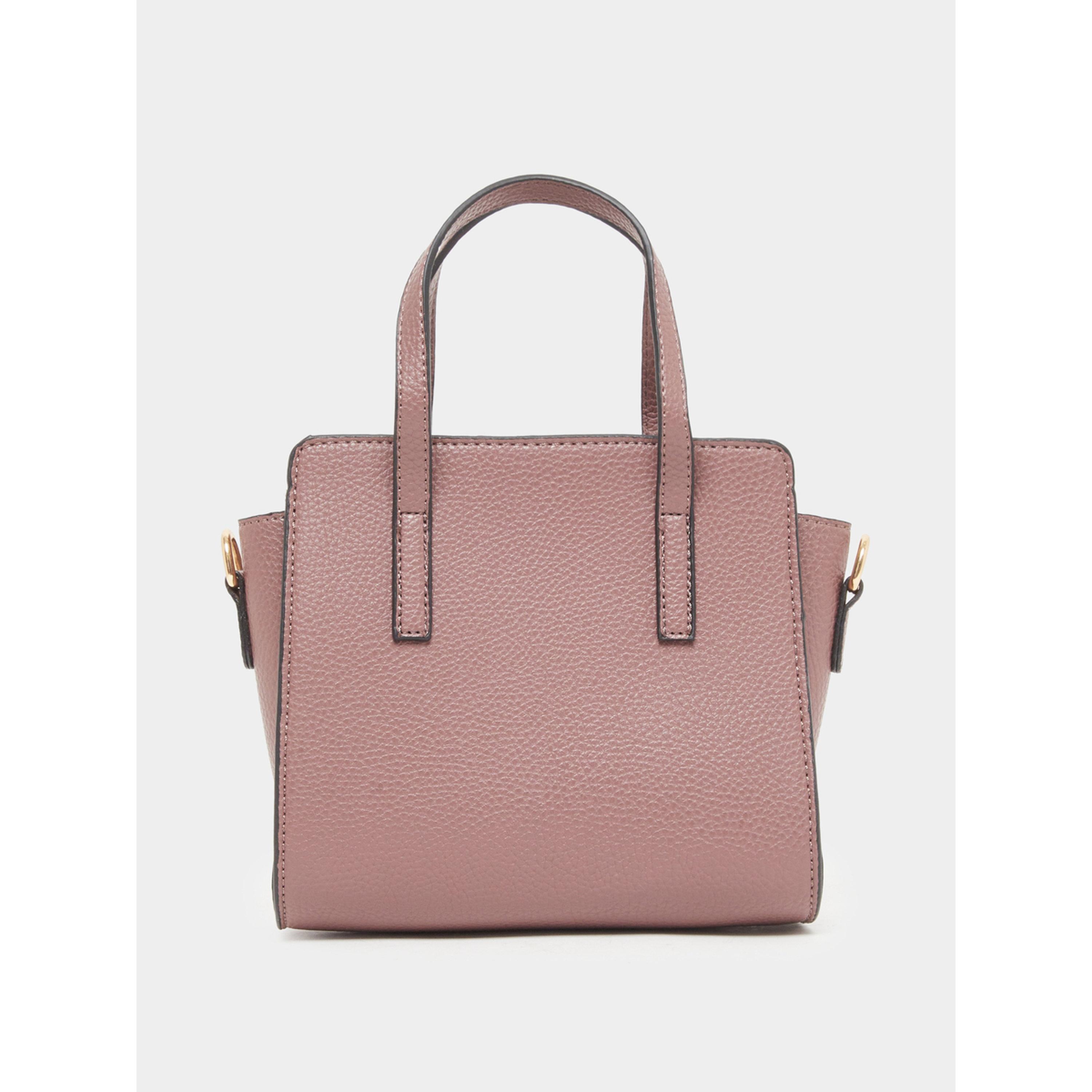 حقيبة يد بتفاصيل زهور لون بنية-women-bagsandwallets-handbags-image-2