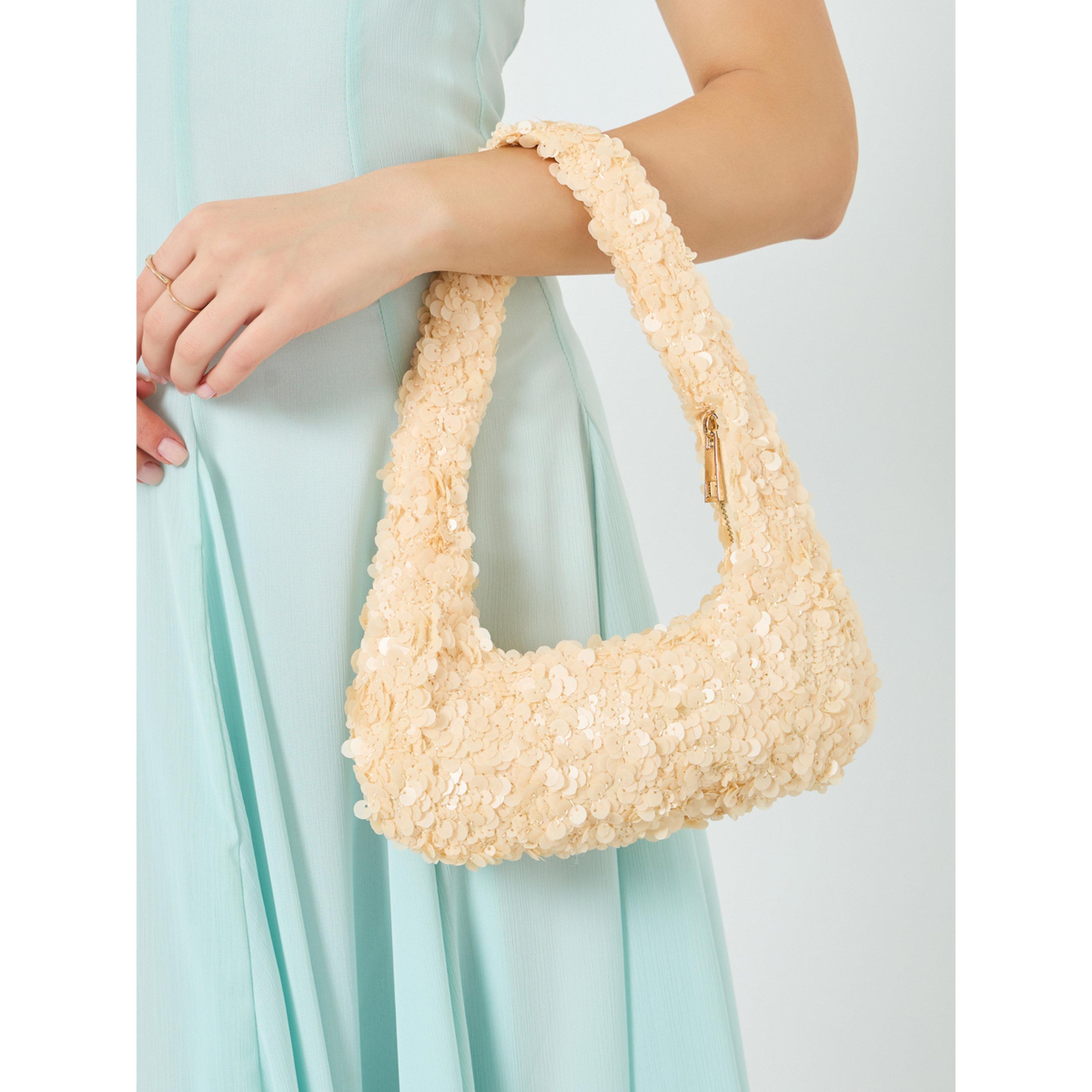 Styli Gold Sequin Shoulder Bag-women-bagsandwallets-handbags-image-2