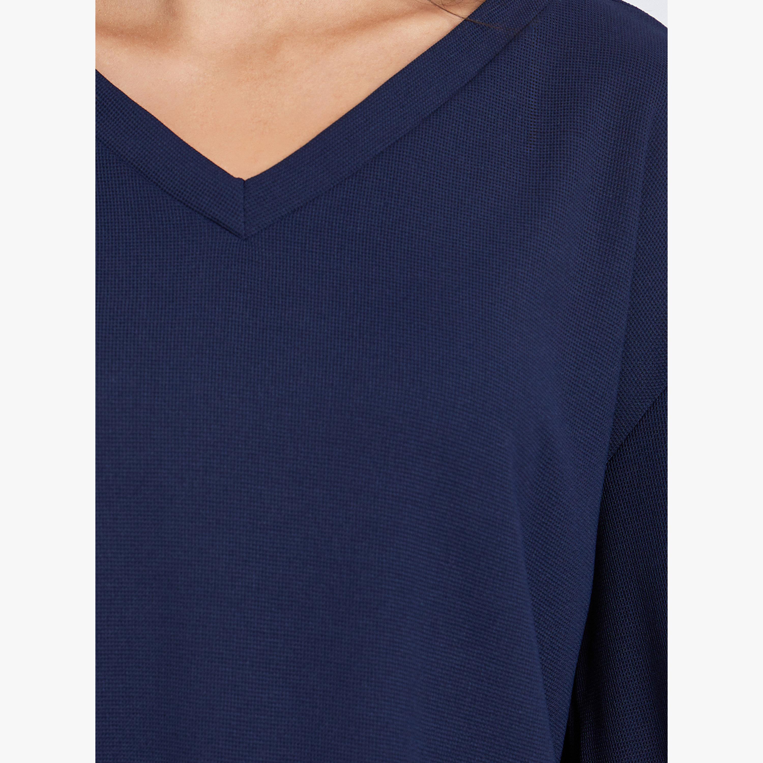 تيشيرت سادة بأكمام بالون-women-clothing-tshirts-image-4