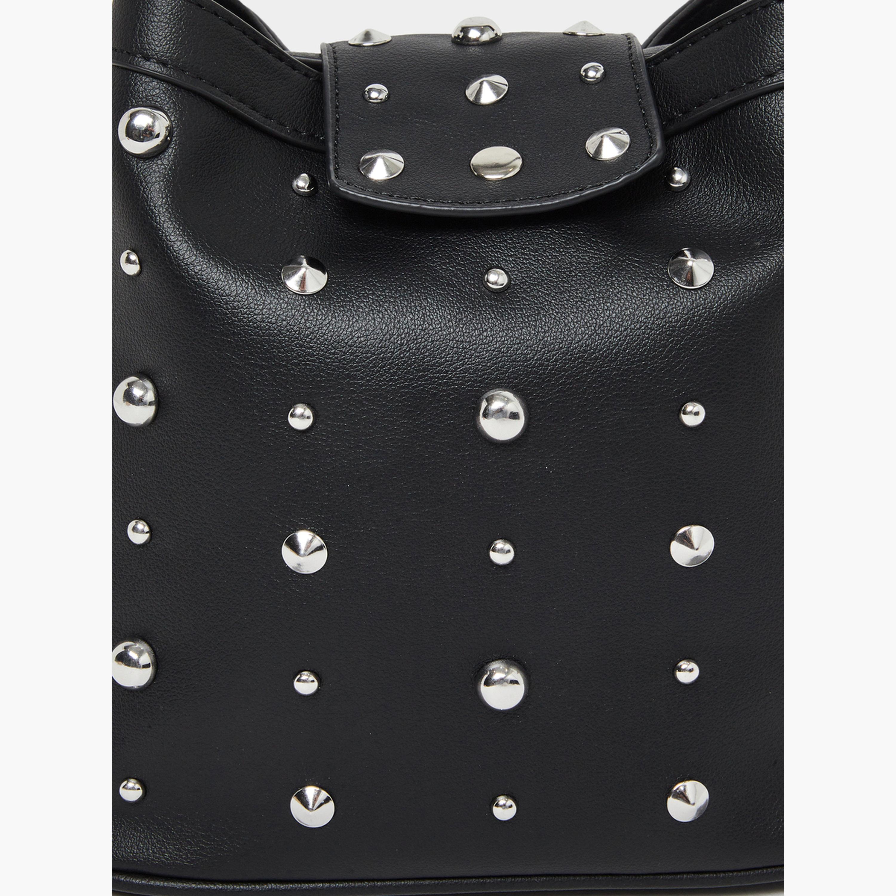 Styli Studded Crossbody Bag with Chain Strap-women-bagsandwallets-handbags-image-3