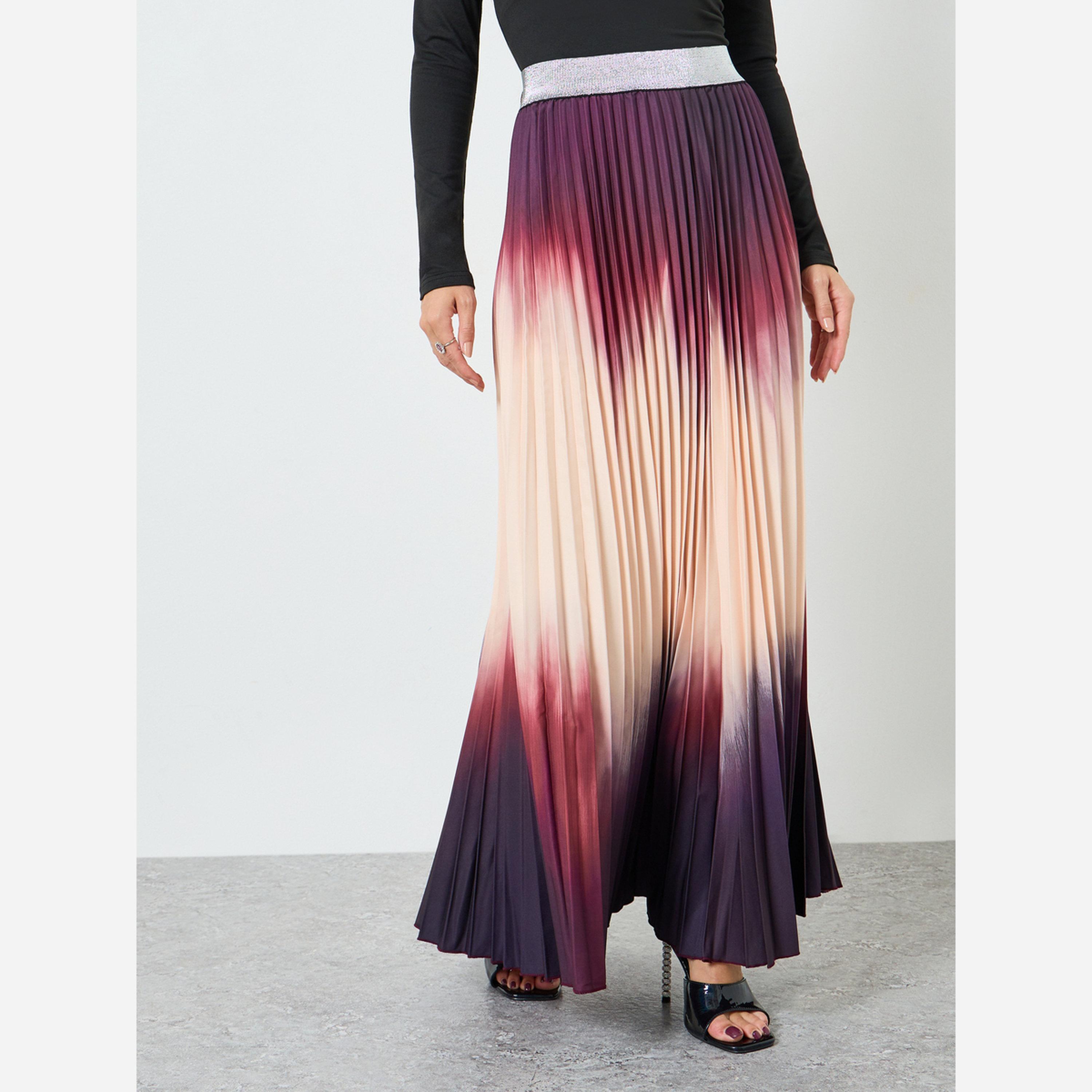 Take Two Women V Neck Top and Pleated Skirt Co-Ords-women-clothing-coordsets-image-5