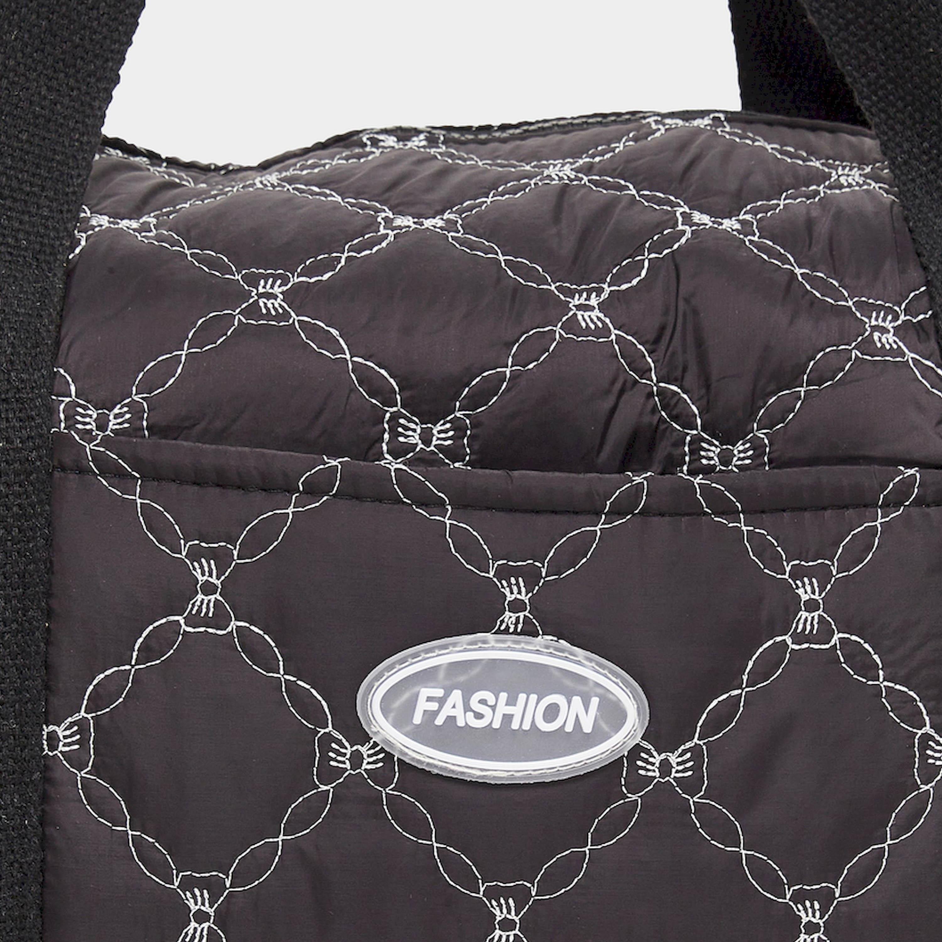 Styli Women Diamond Pattern Gym Bag-women-bagsandwallets-handbags-image-2